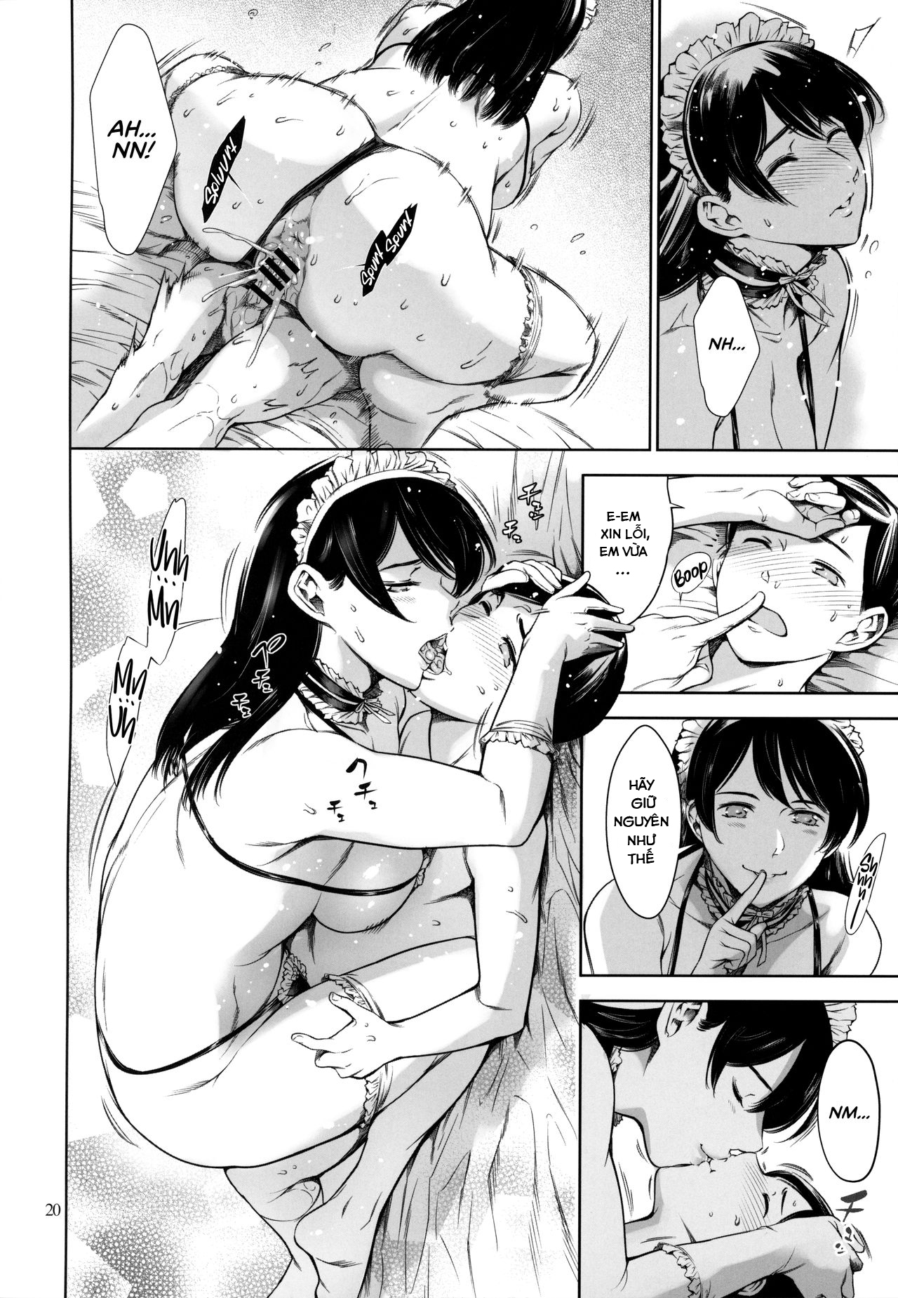 Đọc truyện hentai Uchi no Maid - Oneshot
