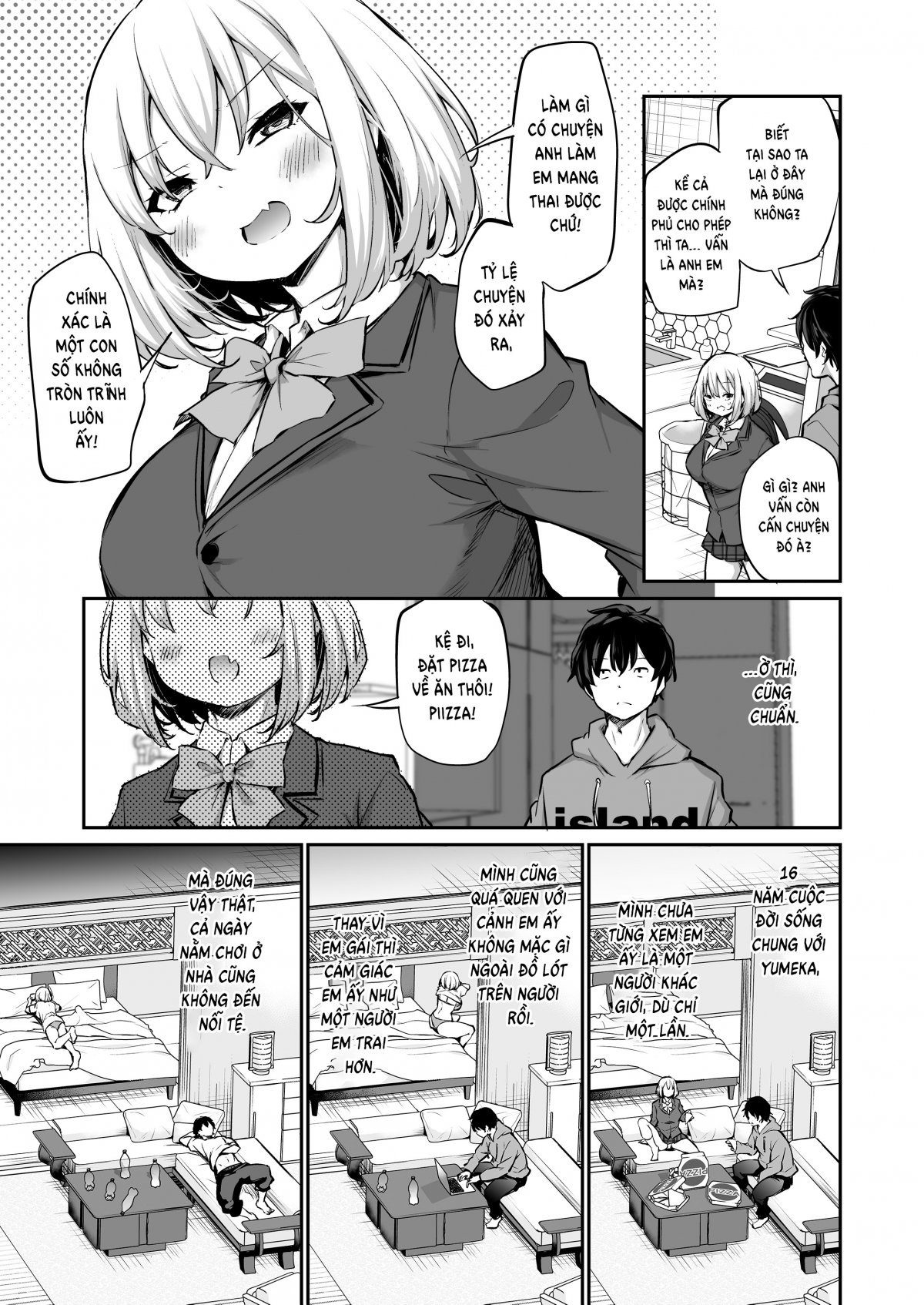 Đọc truyện hentai Tôi phải sếch với em gái nếu muốn rời khỏi hòn đảo này! - Oneshot nứng