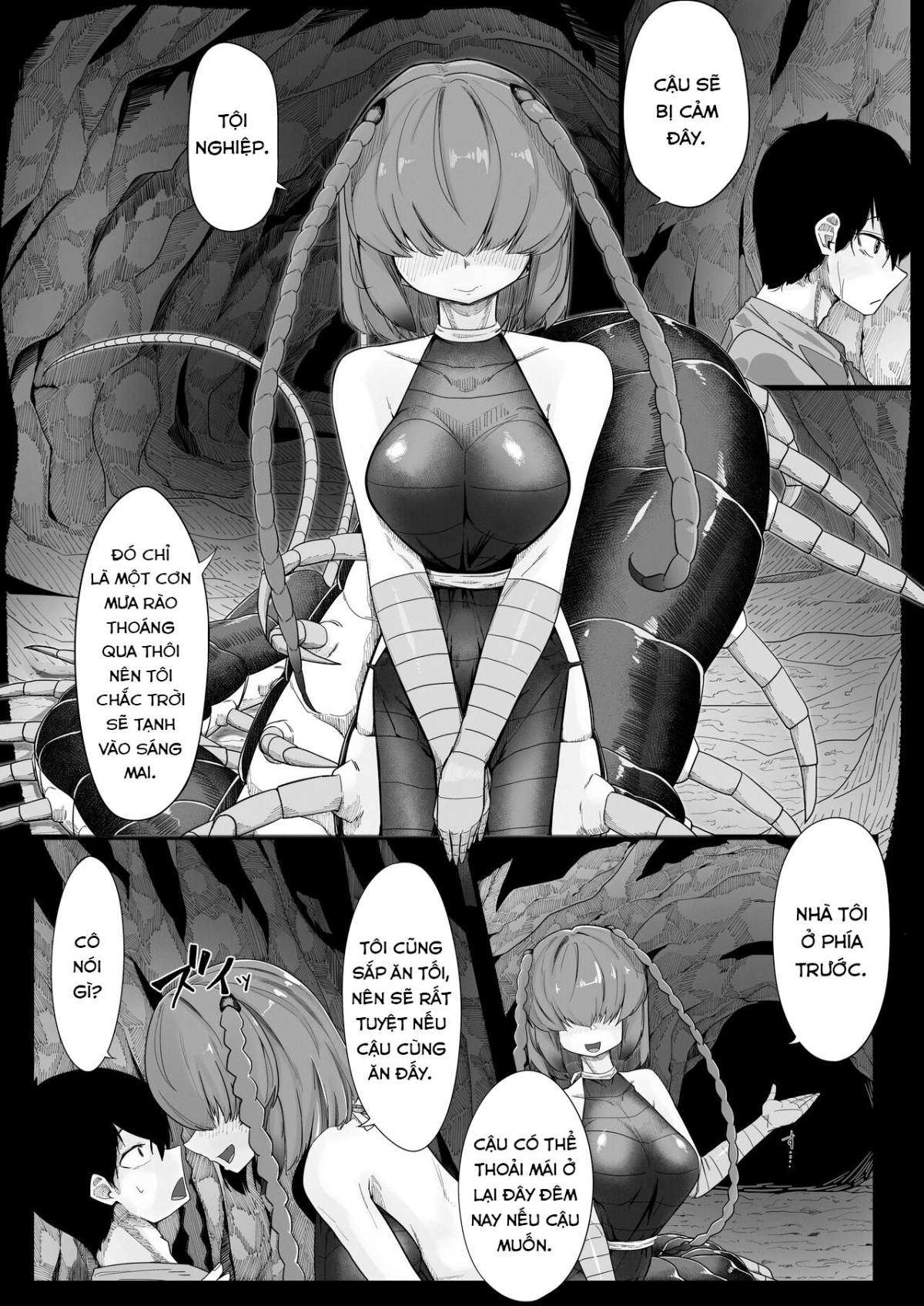 Đọc truyện hentai Tandeki Mukade Musume - Oneshot