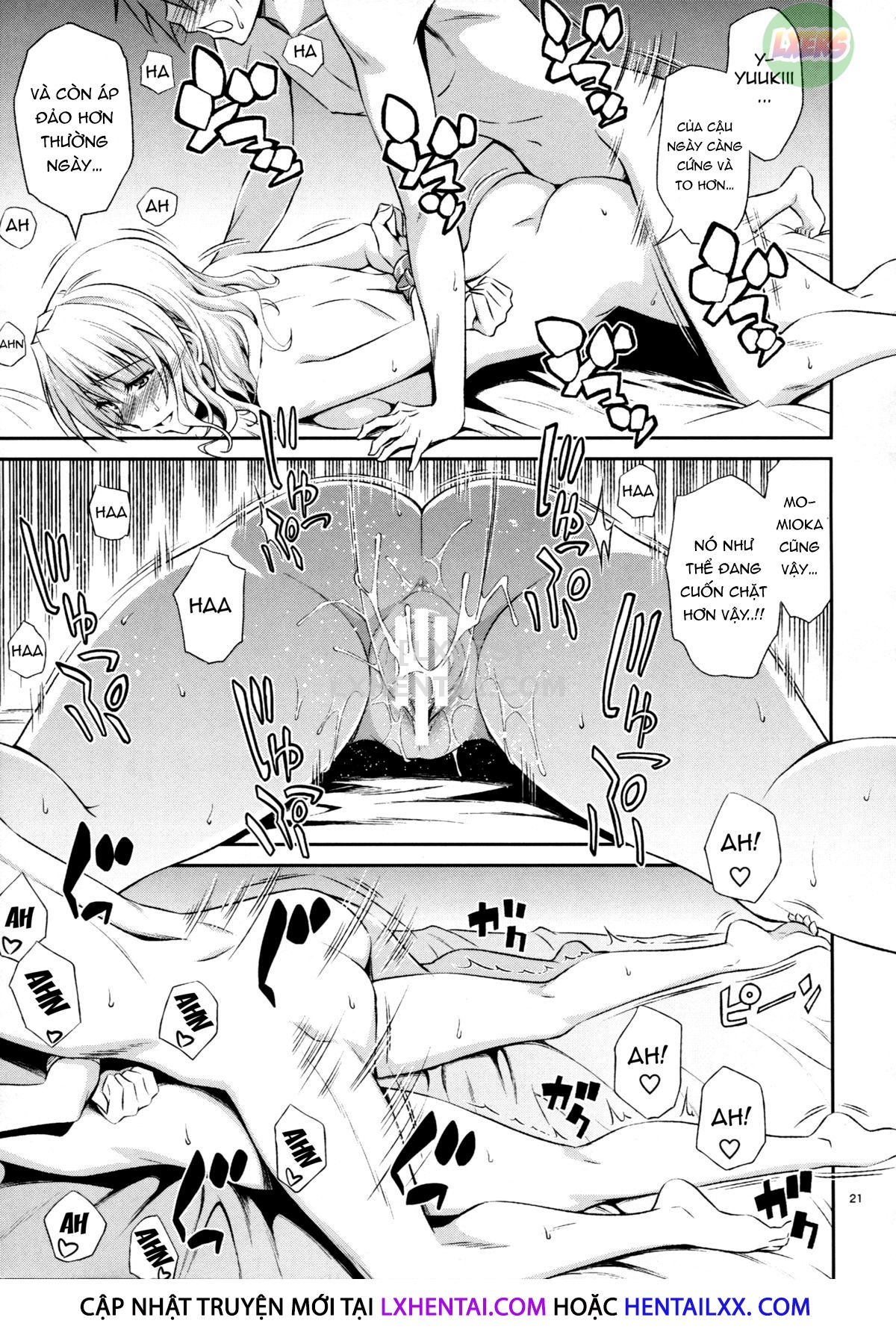 Đọc truyện hentai Momioka's Horniness - Oneshot