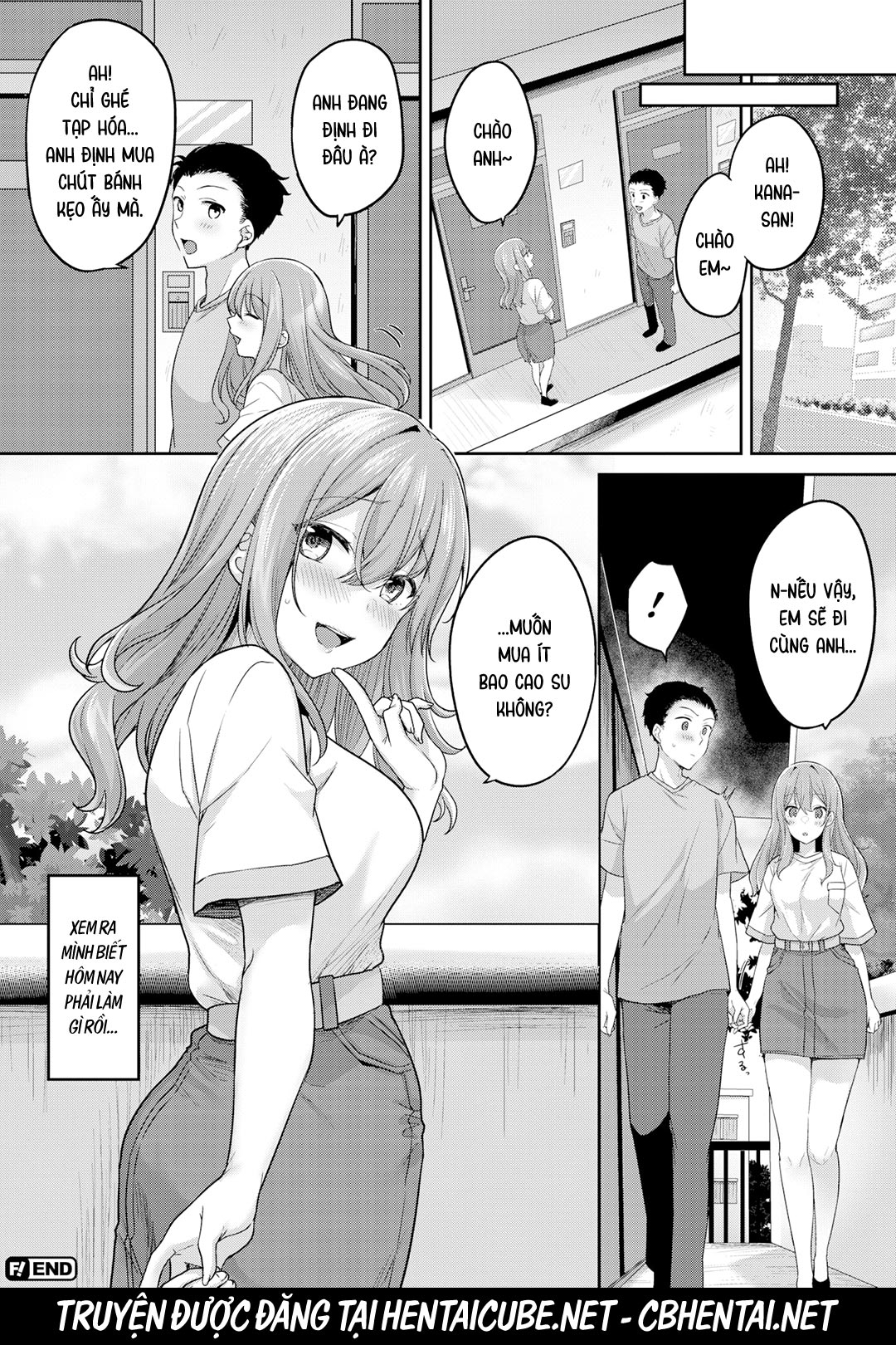 Đọc truyện hentai Bí mật của cô hàng xóm - Oneshot