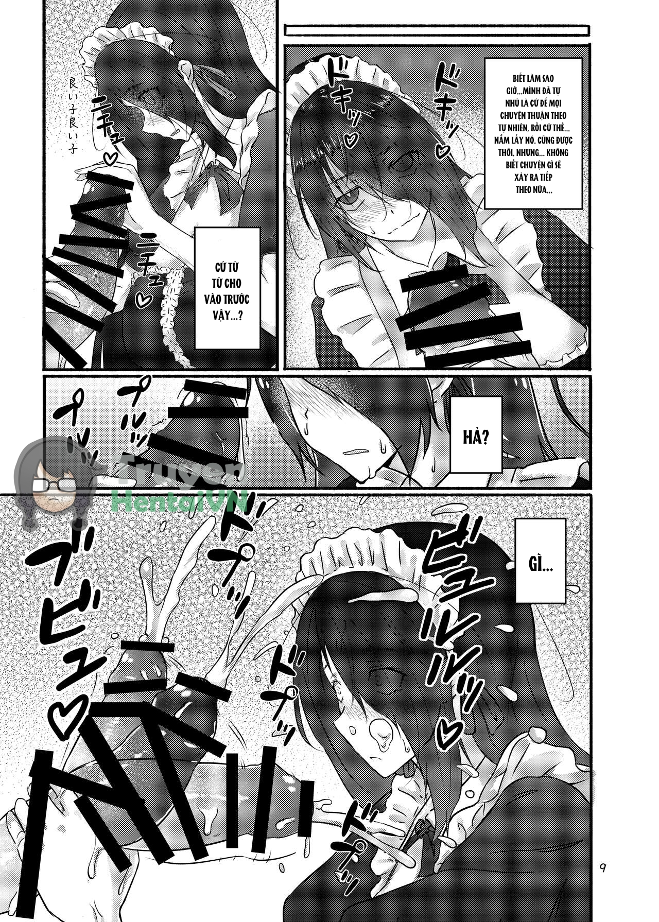 Đọc truyện hentai Futsuu no Inkya no JK Datta kedo, Maid ni Sarete, Makasare Haramasare Shussan Saserarete Bitch ni Naremashita! - Oneshot