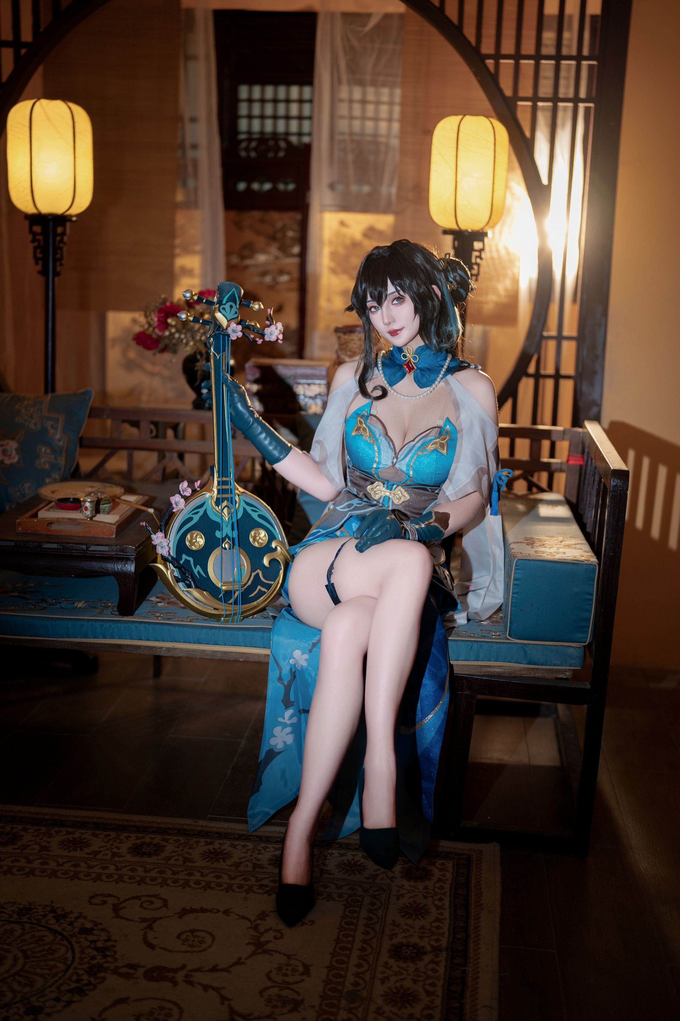 Đọc truyện hentai Tuyển tập Albums siêu phẩm Cosplay - Chap 1022 - Xinglan is Lanlan and calls her Lanmei - Collapse of the Star Sky Railway Ruan Mei