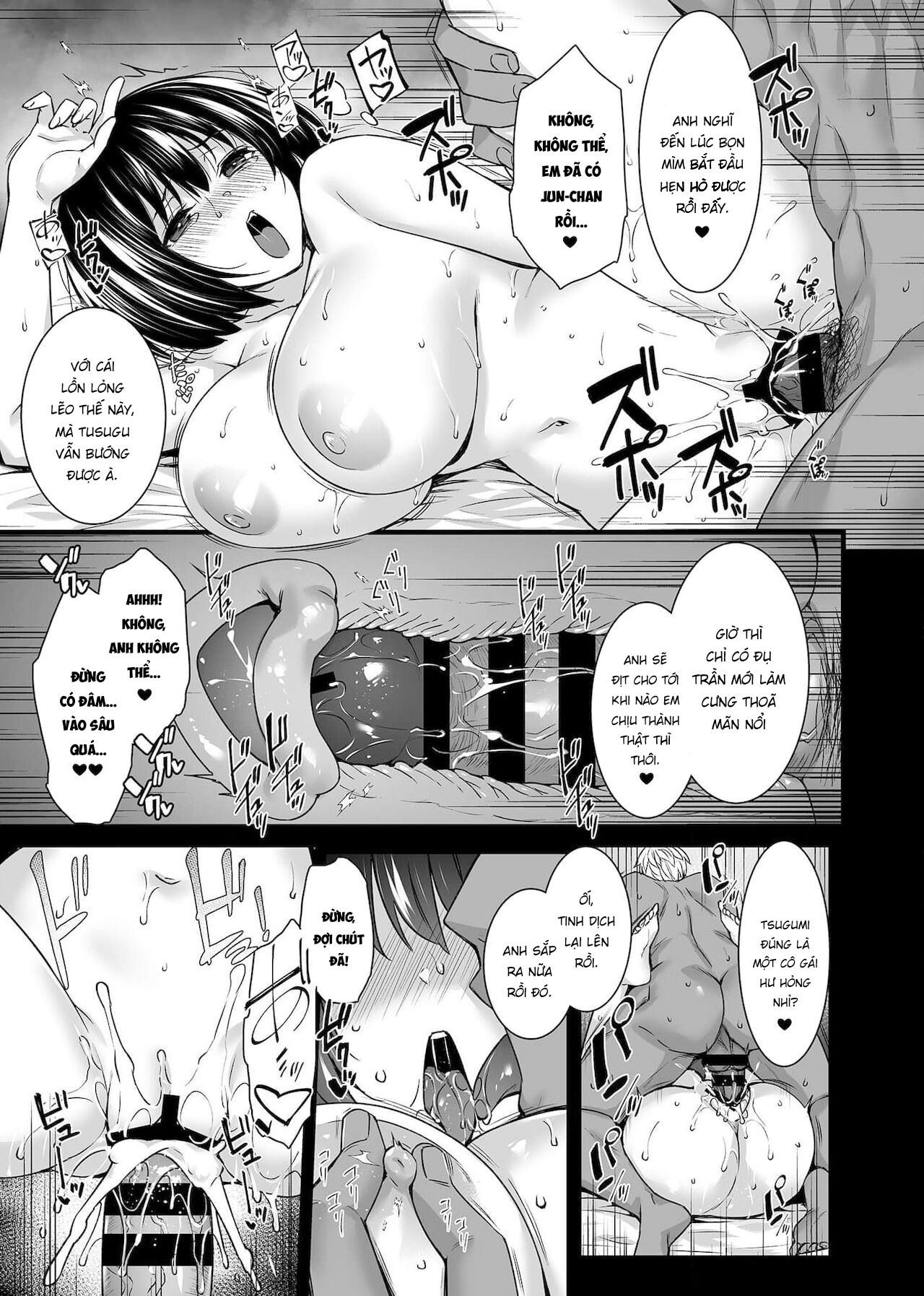 Đọc truyện hentai Mesuochi ~Otome wa Ubaware Mesu ni Naru~ - Chap 3