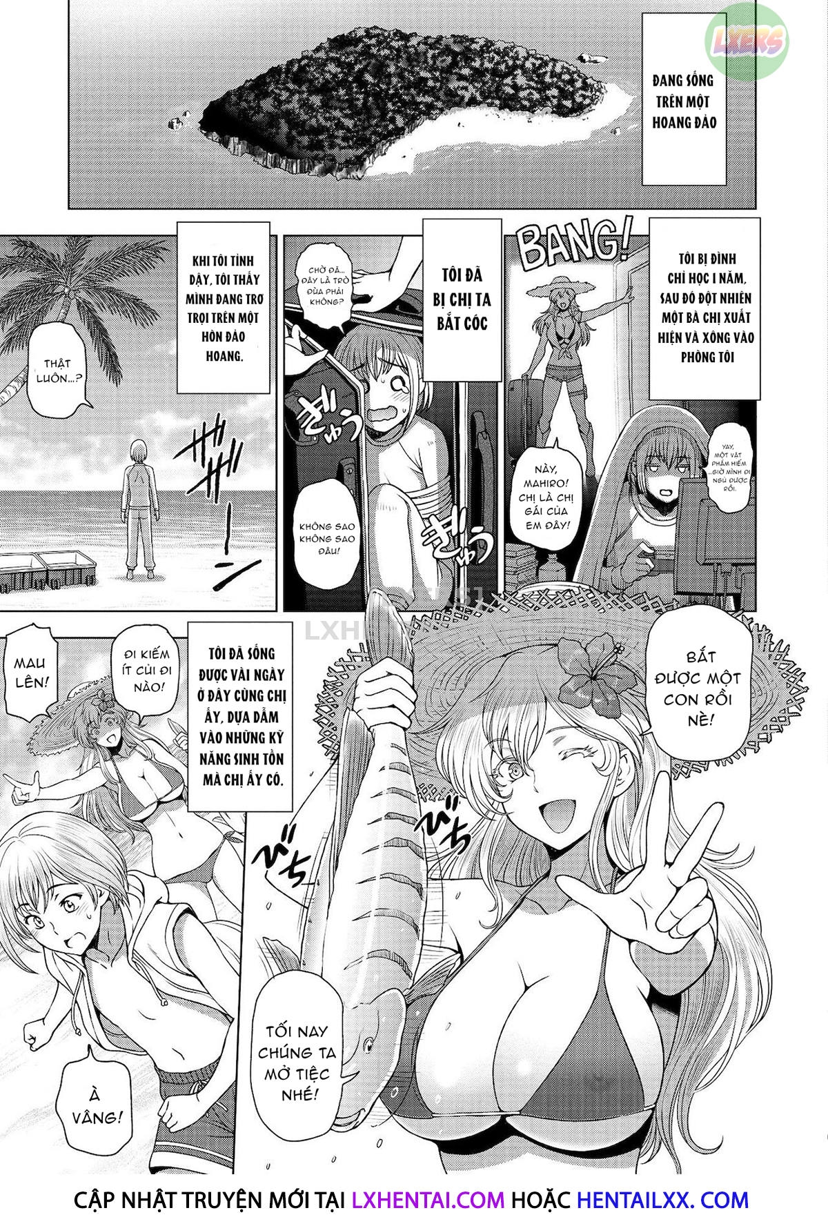 Đọc truyện hentai Chị gái siêu dâm đãng - Chap 5