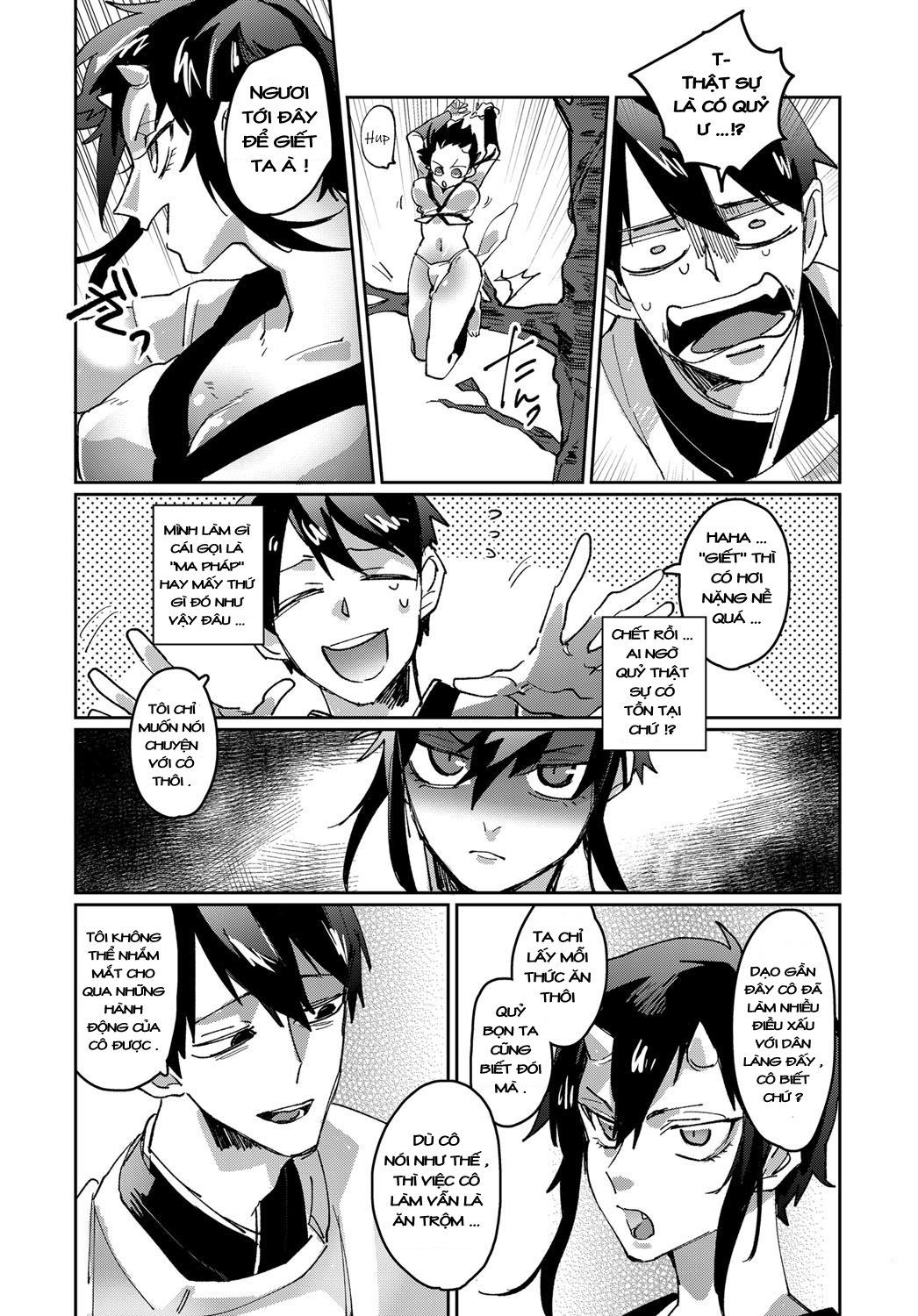 Đọc truyện hentai Thu phục nữ quỷ damdang - Oneshot