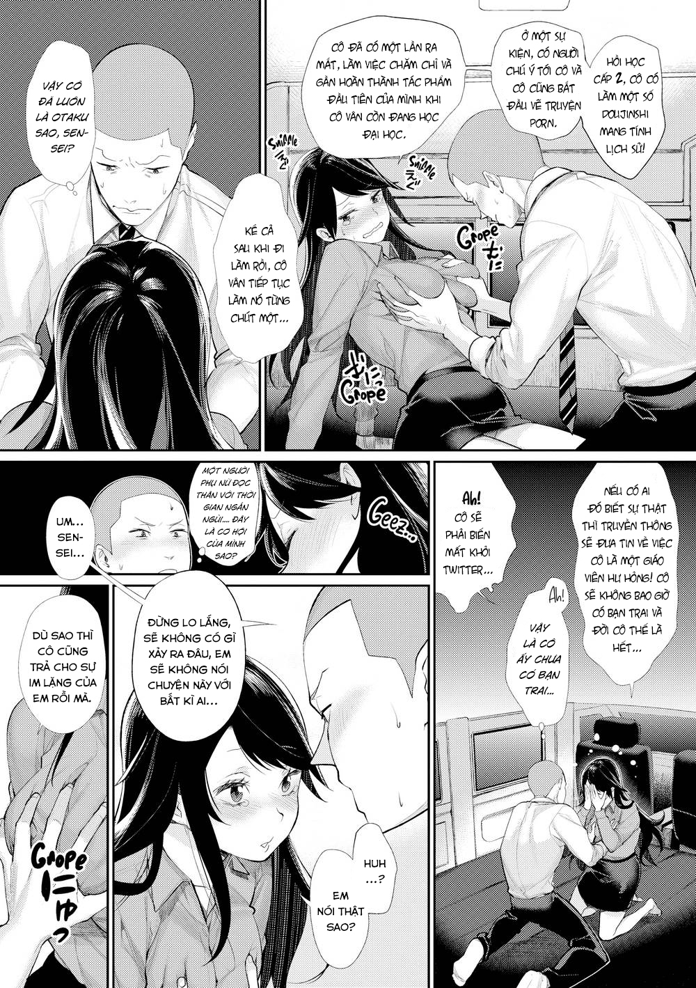 Đọc truyện hentai Lạc và CLB của những coi gái Otaku - Chap 3