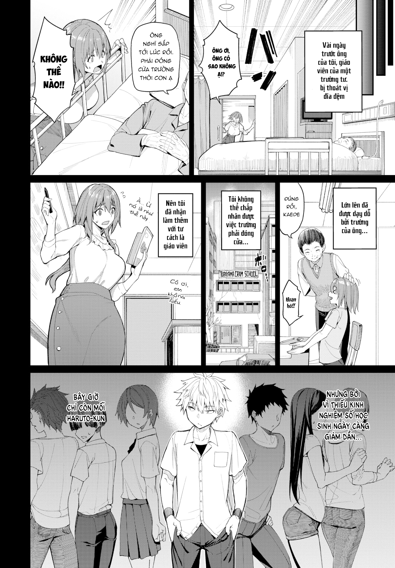 Đọc truyện hentai Phương Pháp Giảng Dạy Bằng Ngực Của Kaede Sensei - Chap 1