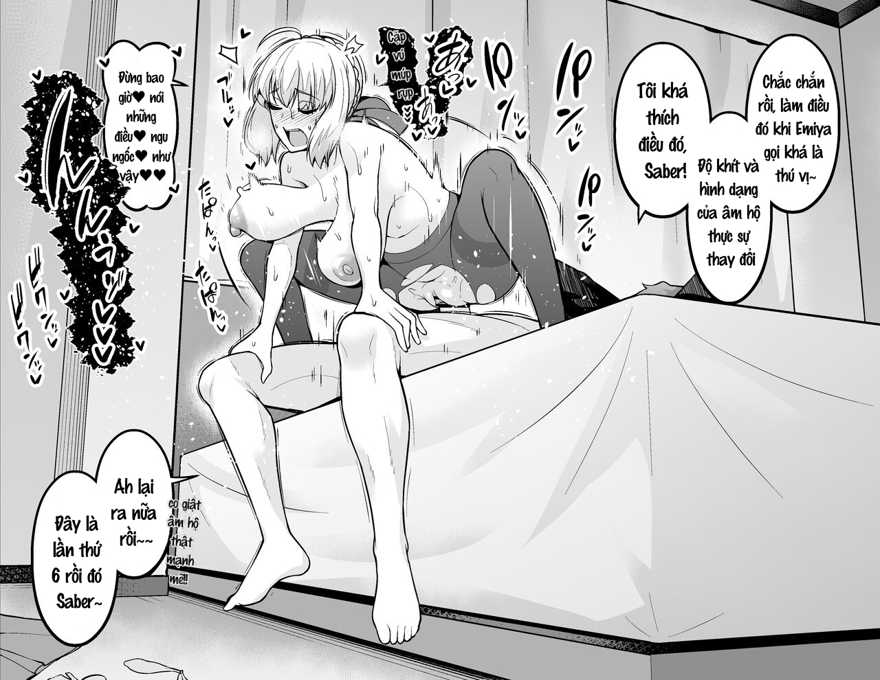 Đọc truyện hentai Saber và Shinji ngoại tình - Oneshot