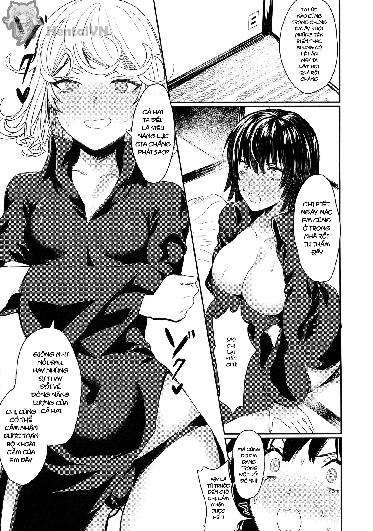 Đọc truyện hentai Tiếp Thu Kinh Nghiệm Cùng Chị Tatsumaki - Oneshot