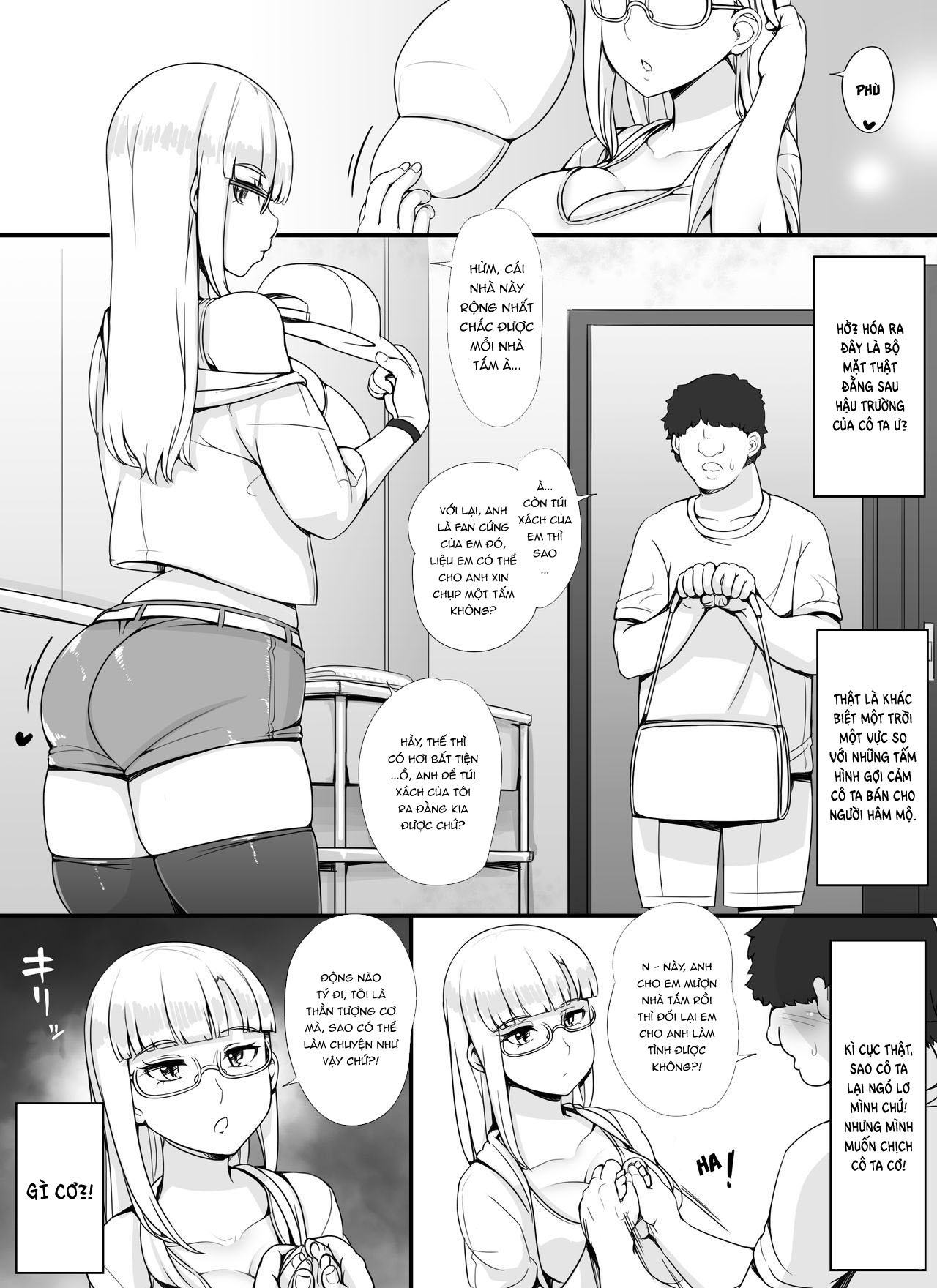 Đọc truyện hentai Dàn gái xinh trong bồn tắm - Chap 5 - Idol nội y