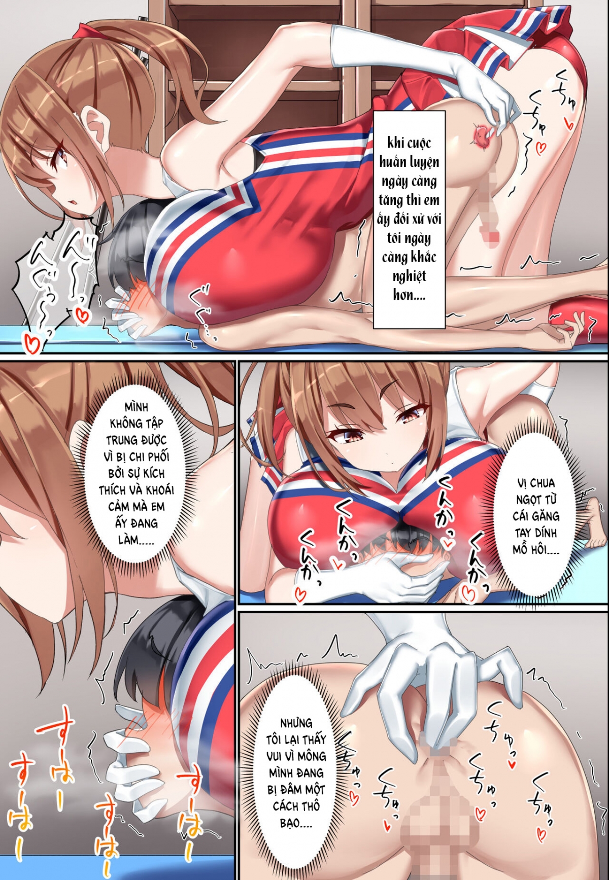 Đọc truyện hentai Kouhai Do-S Cheerleader ni Do-M Choukyou Sareta Otoko no Hanashi. - Chap 2