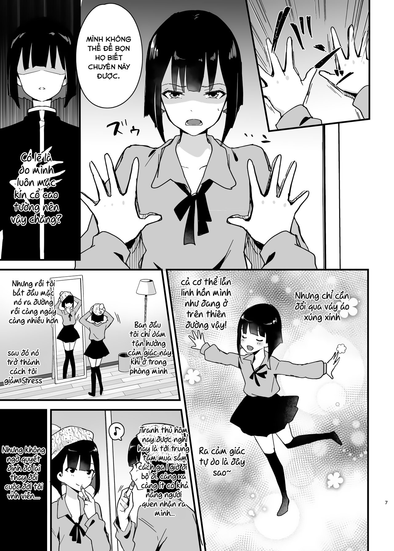 Đọc truyện hentai Iinchou wa Furyou Chinpo ni Otosareru - Oneshot