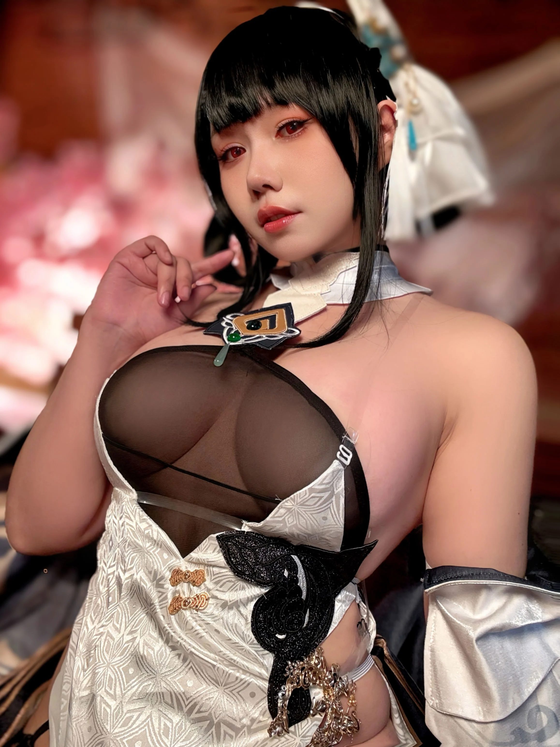 Đọc truyện hentai Tuyển tập Albums siêu phẩm Cosplay - Chap 1142 - Mahua Sauce W - Azur Lane Zhenhai Modified