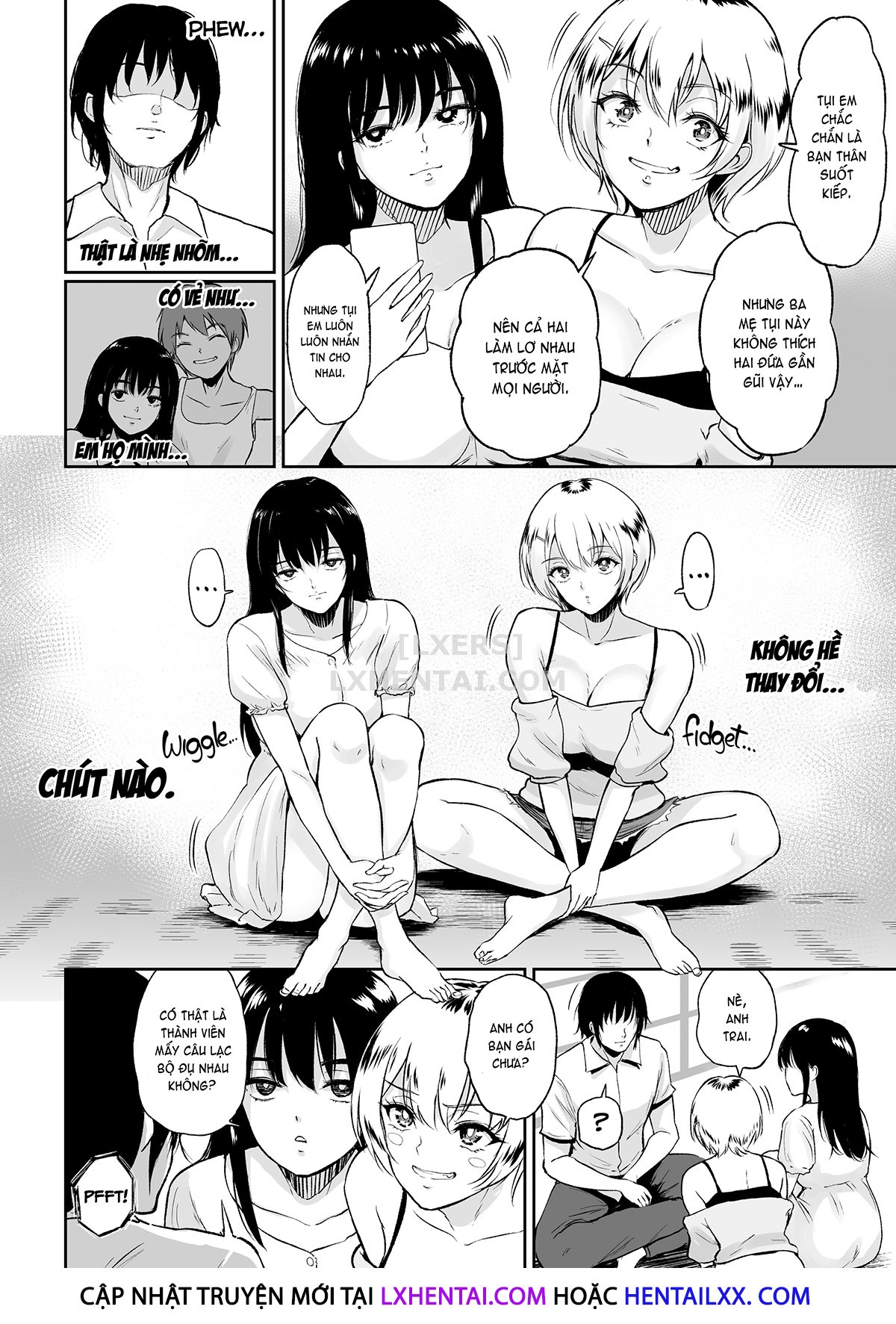 Đọc truyện hentai Hot Springs With My Cousins: Reunion With My Thicc Cousins and Our Insemination Session - Oneshot