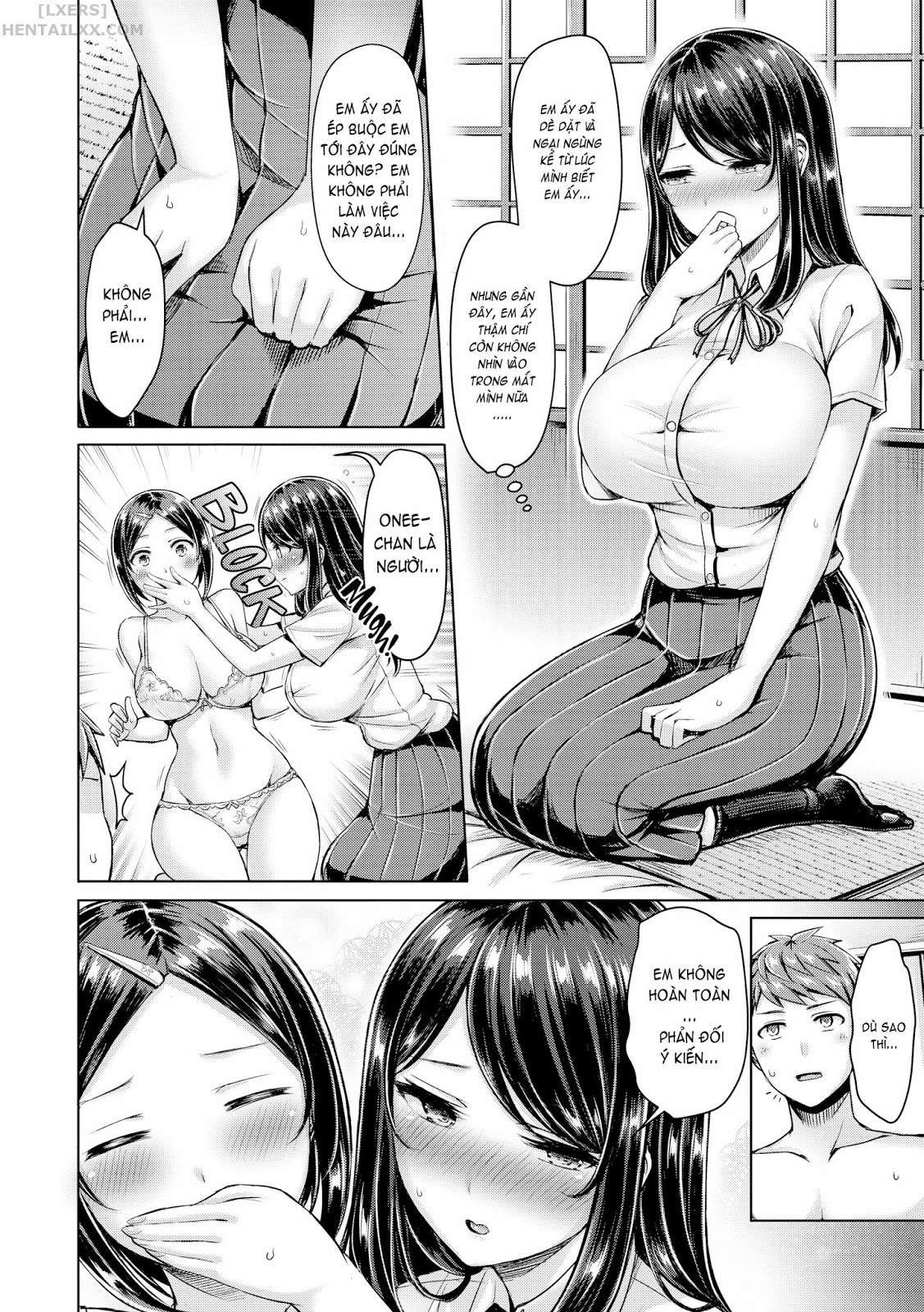 Đọc truyện hentai Vếu! Ngực! Bưởi! - Chap 2 - Twin Maximum!