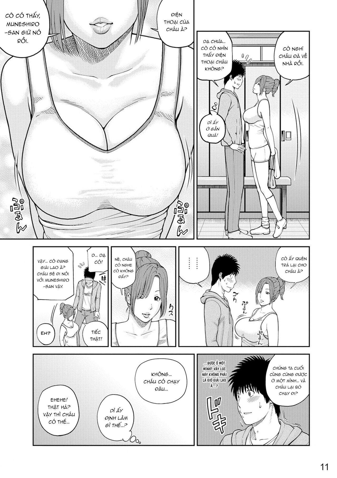Đọc truyện hentai Momojiri District Mature Women's Volleyball Club - Chap 1