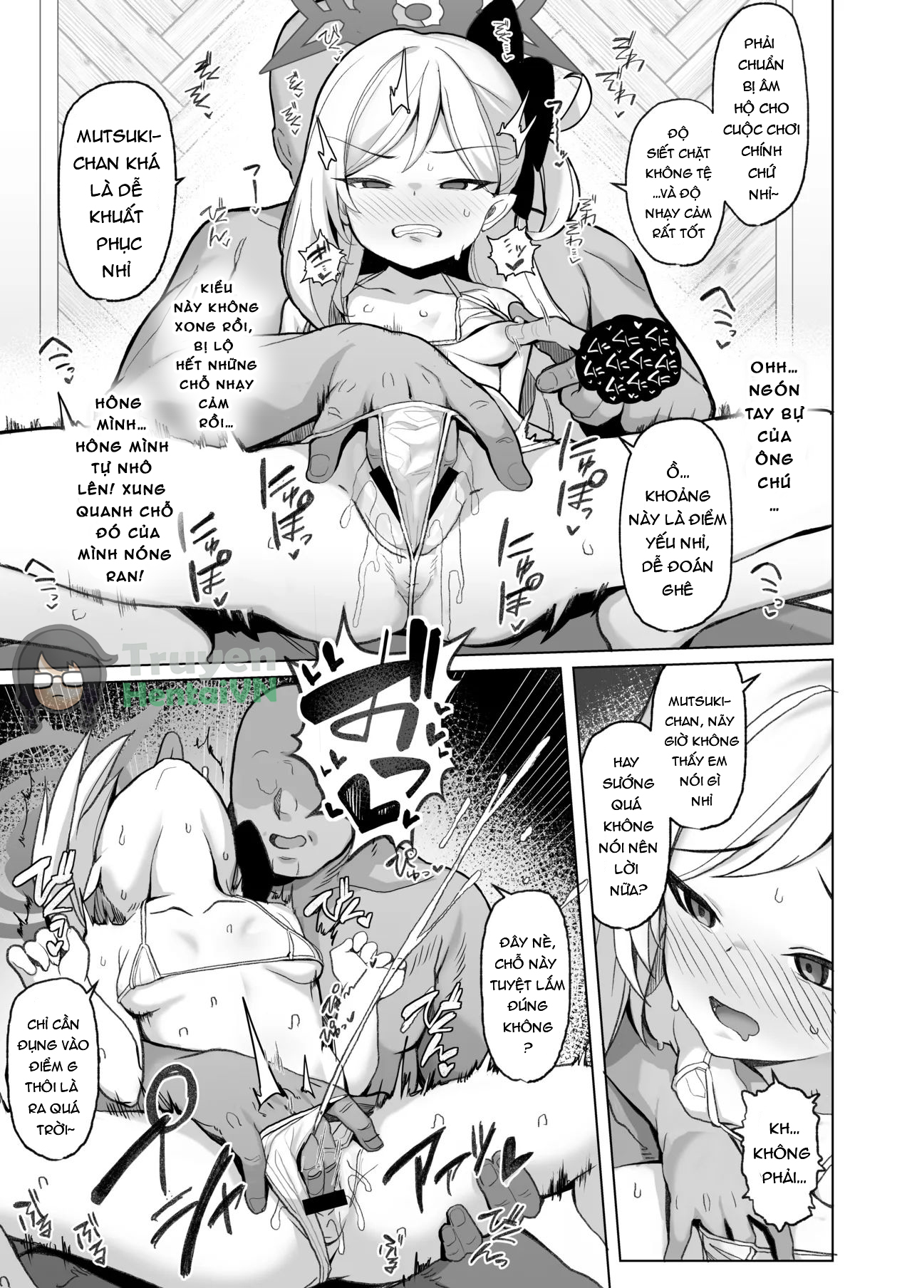Đọc truyện hentai Netorase Archive (Blue Archive) - Oneshot