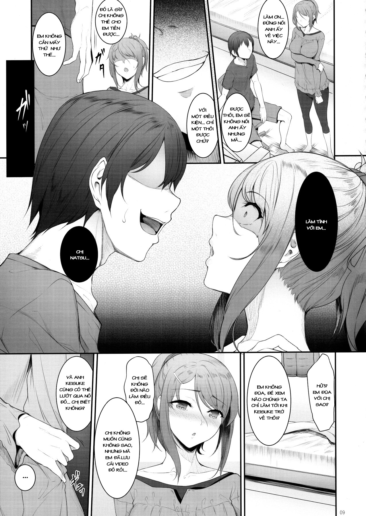 Đọc truyện hentai Tôi đã NTR với chị gái mình - Oneshot