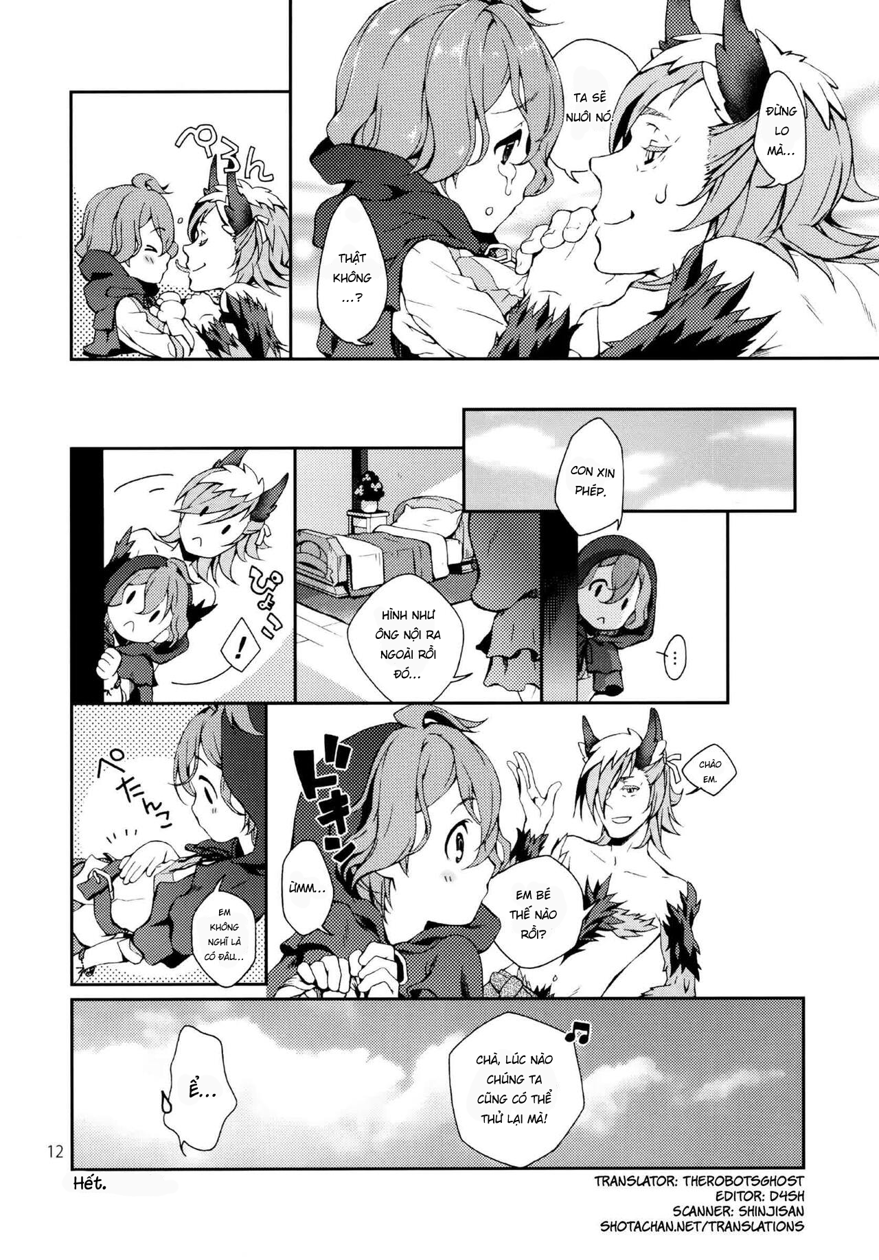 Đọc truyện hentai Cậu bé quàng khăn đỏ - Oneshot