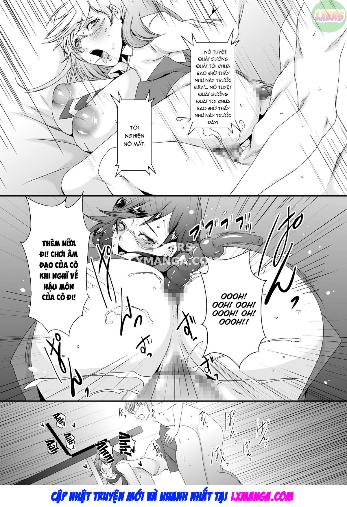 Đọc truyện hentai Oku-sama wa Moto Yariman - Chap 5