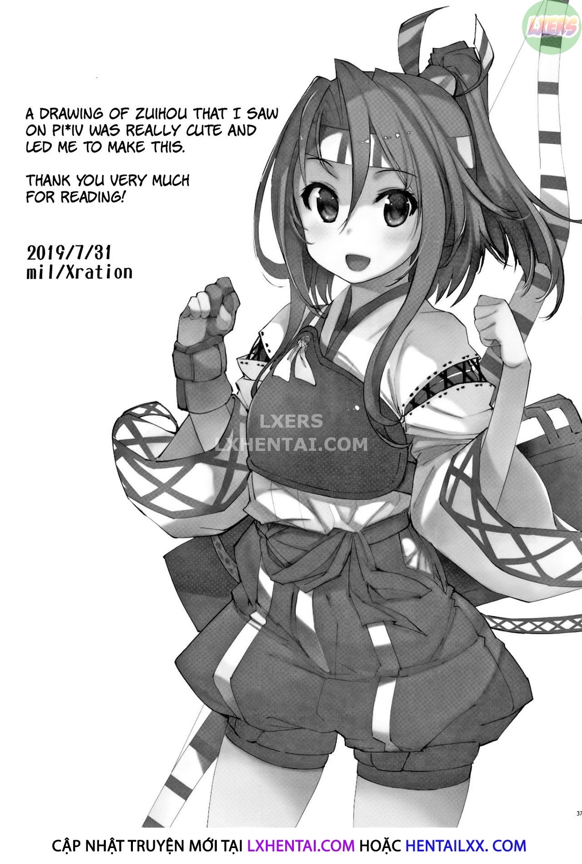 Đọc truyện hentai Hishokan Kashima No Houkokusho - Chap 2