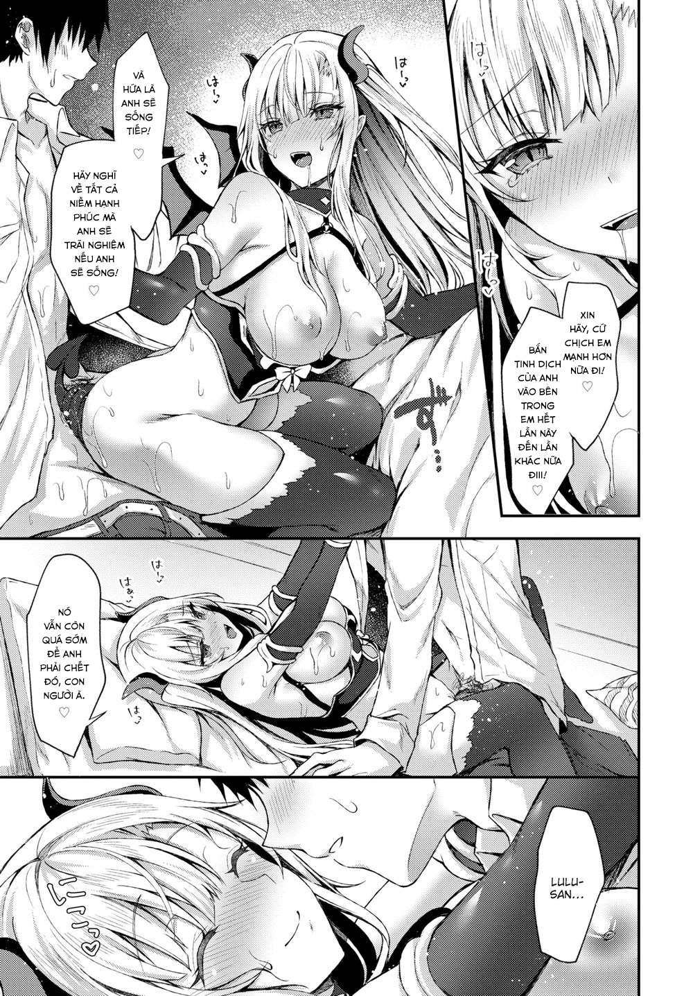 Đọc truyện hentai I Tried to End it All But a Demon Girl Show Up - Oneshot [Không Che]