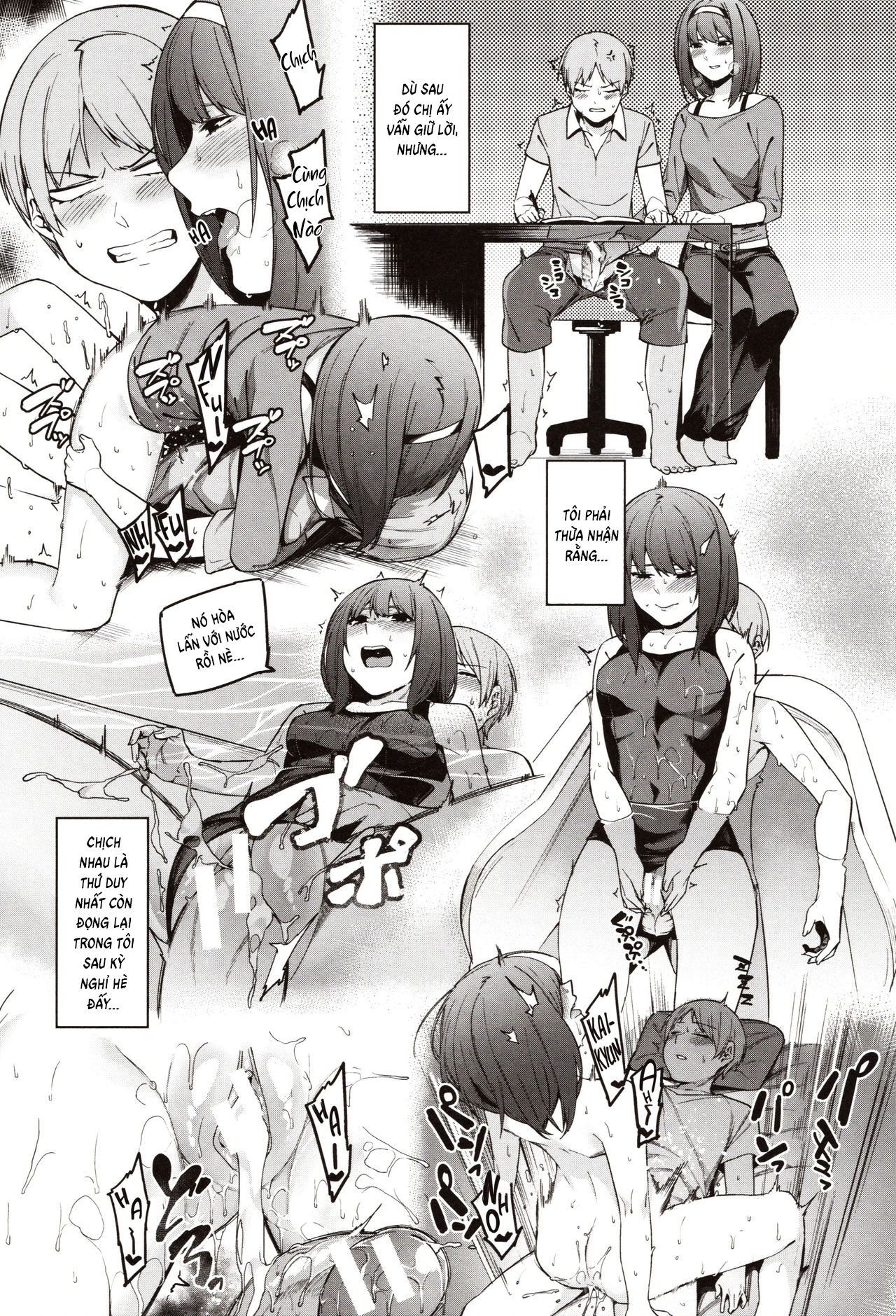 Đọc truyện hentai Mizuha ni Oshioki! - Chap 6