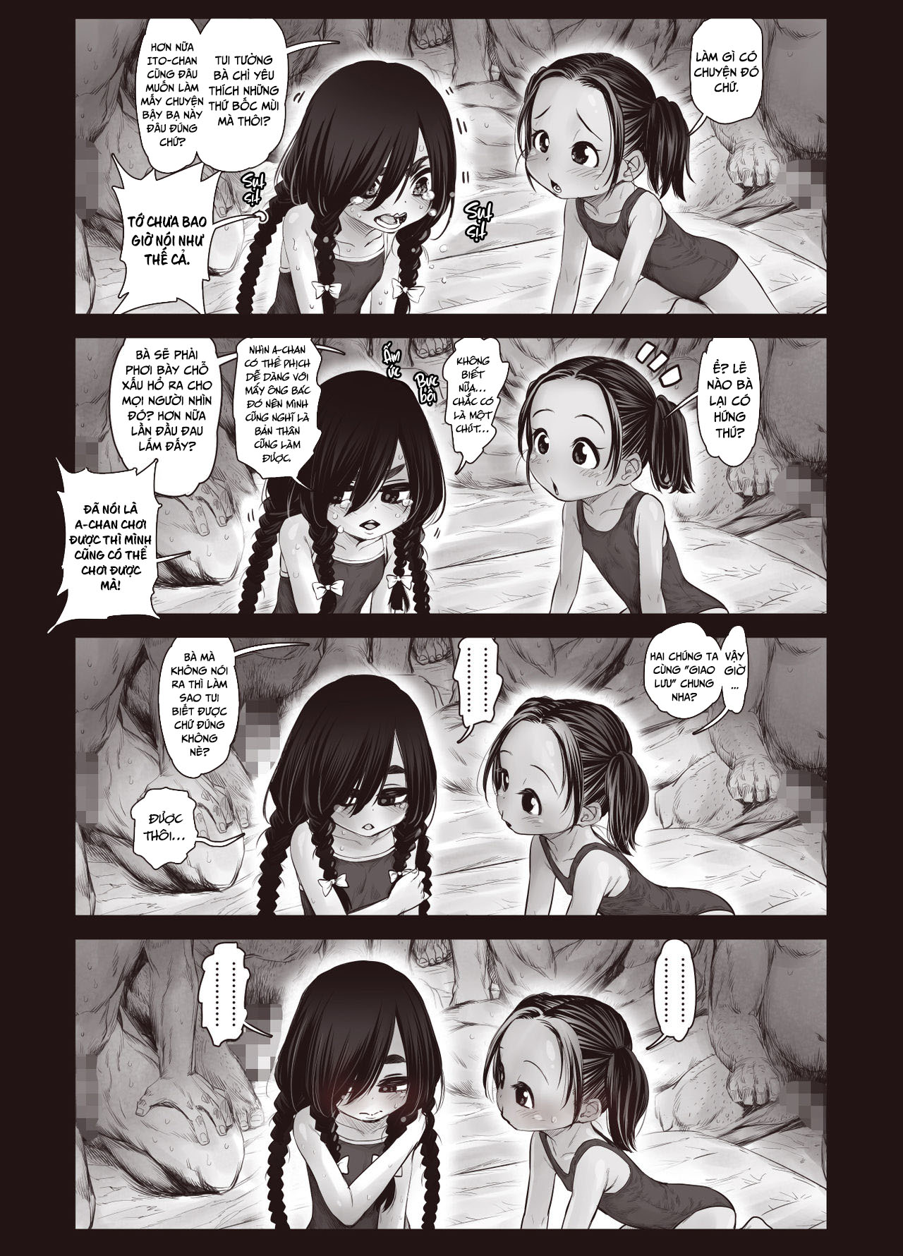 Đọc truyện hentai Bao nhiêu lâu nữa thì cơ thể của hai bé Loli được phủ đầy bởi tinh dịch - Trả lời