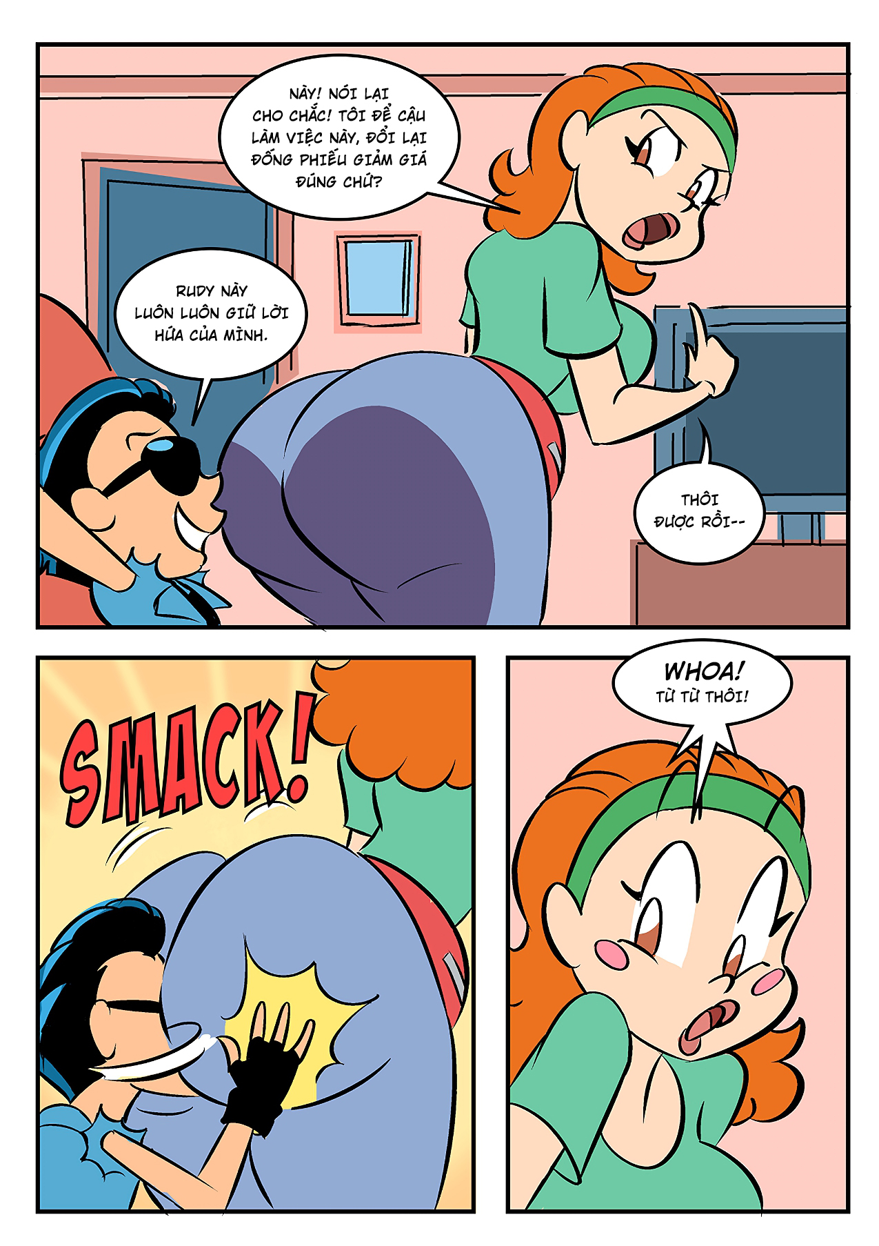 Đọc truyện hentai Bà nội trợ nghiện đồ giảm giá - Oneshot