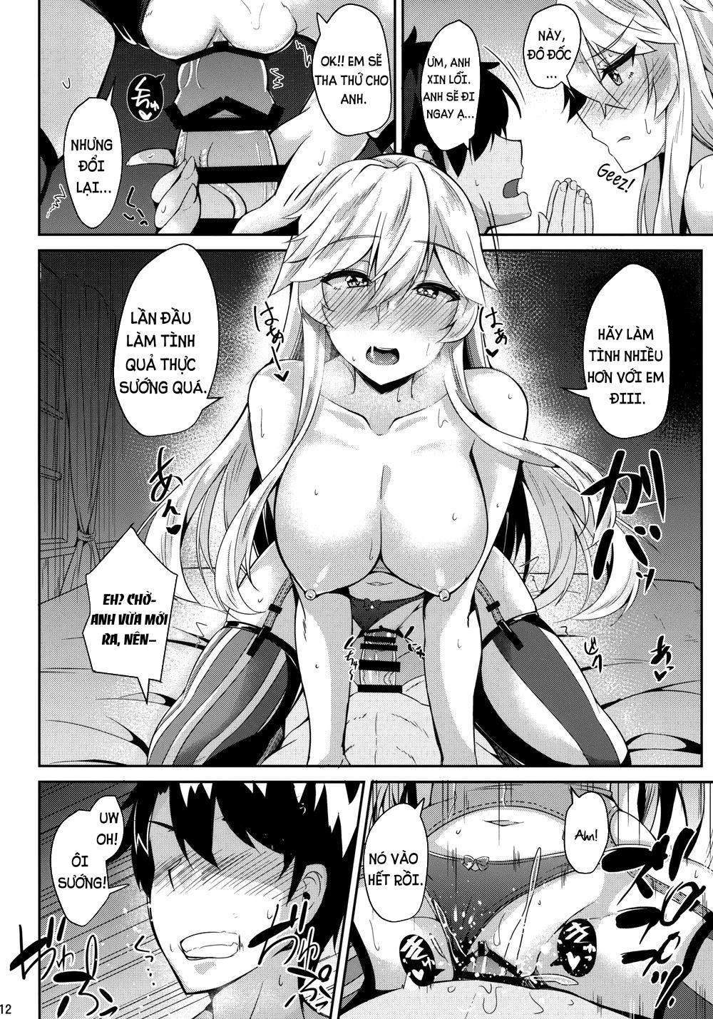 Đọc truyện hentai Anh đô đốc may mắn và cô người mẫu Mĩ - Oneshot