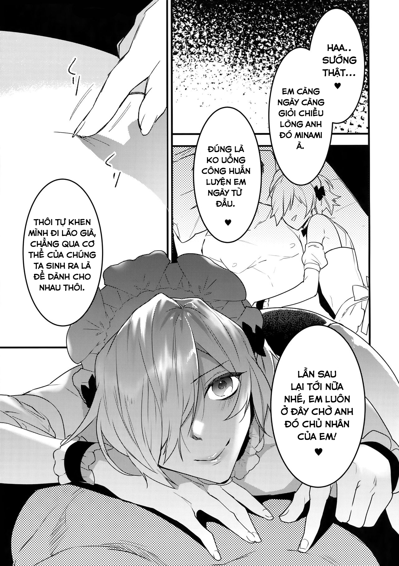 Đọc truyện hentai Dokidoki Mesu Ochi Gohoushi Challenge - Chap 2