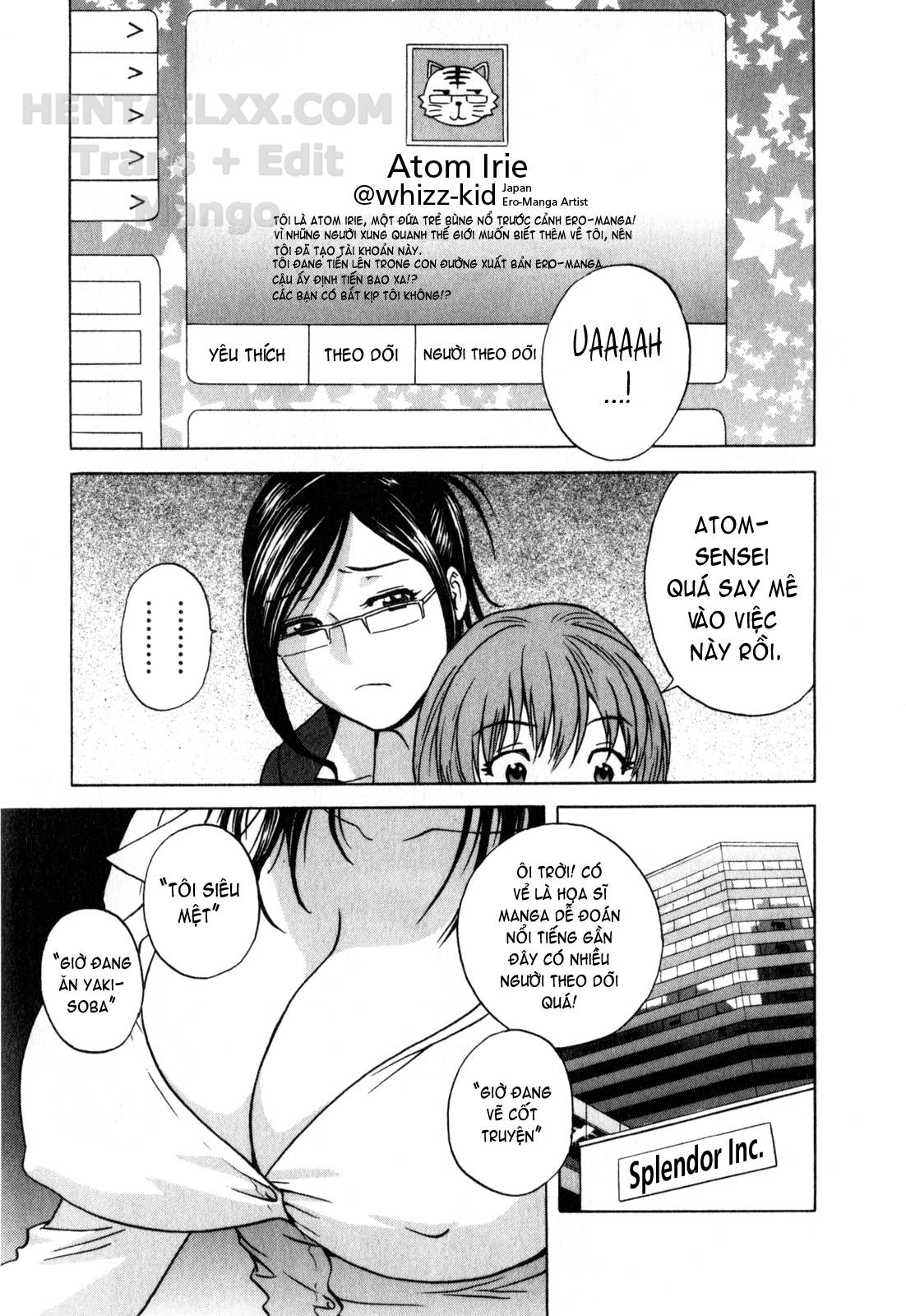 Đọc truyện hentai Life With Married Women Just Like A Manga - Chap 22