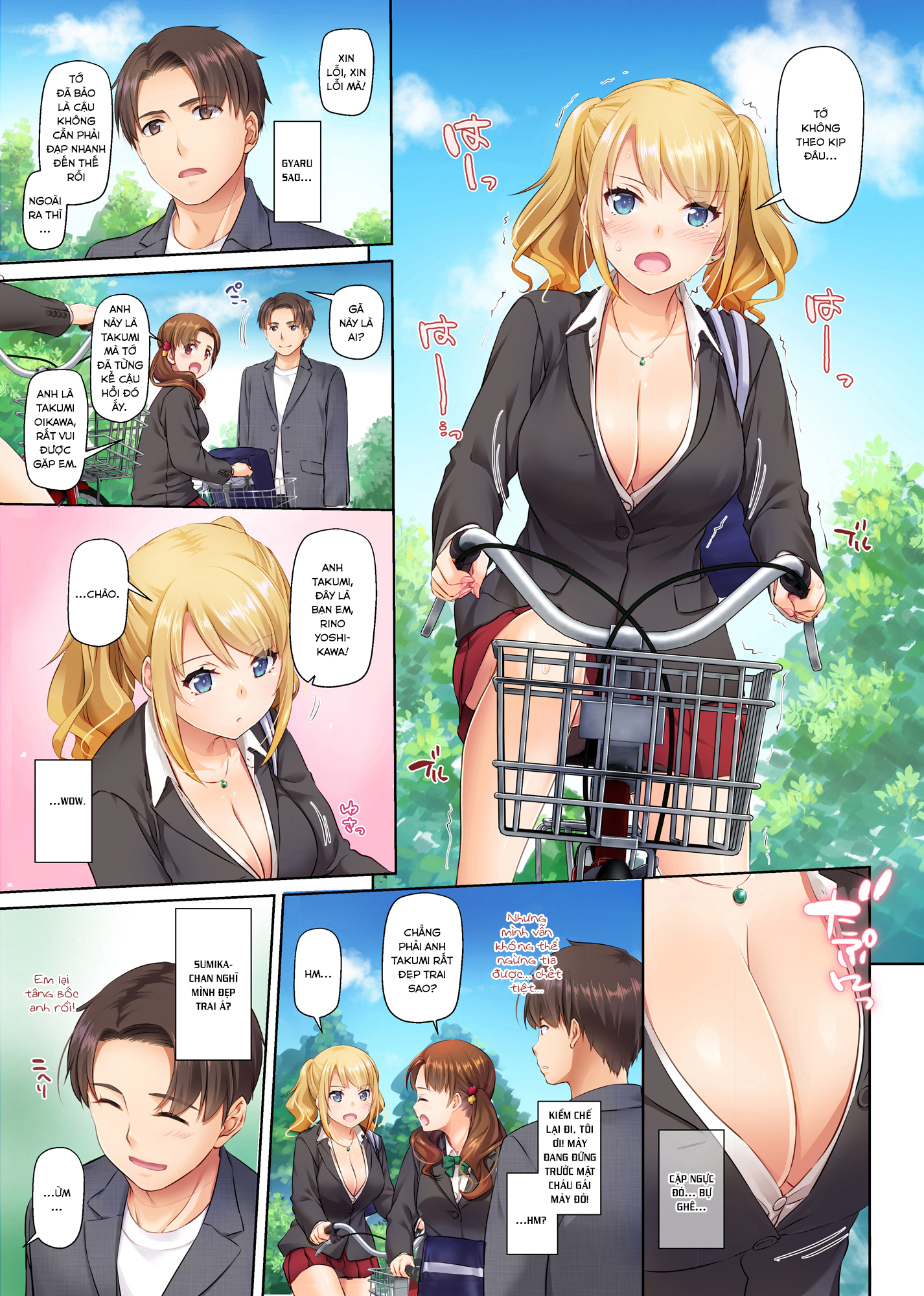 Đọc truyện hentai Inaka no Deaikei Gal wa Kyonyuu Shojo!? - Oneshot [Full Color]