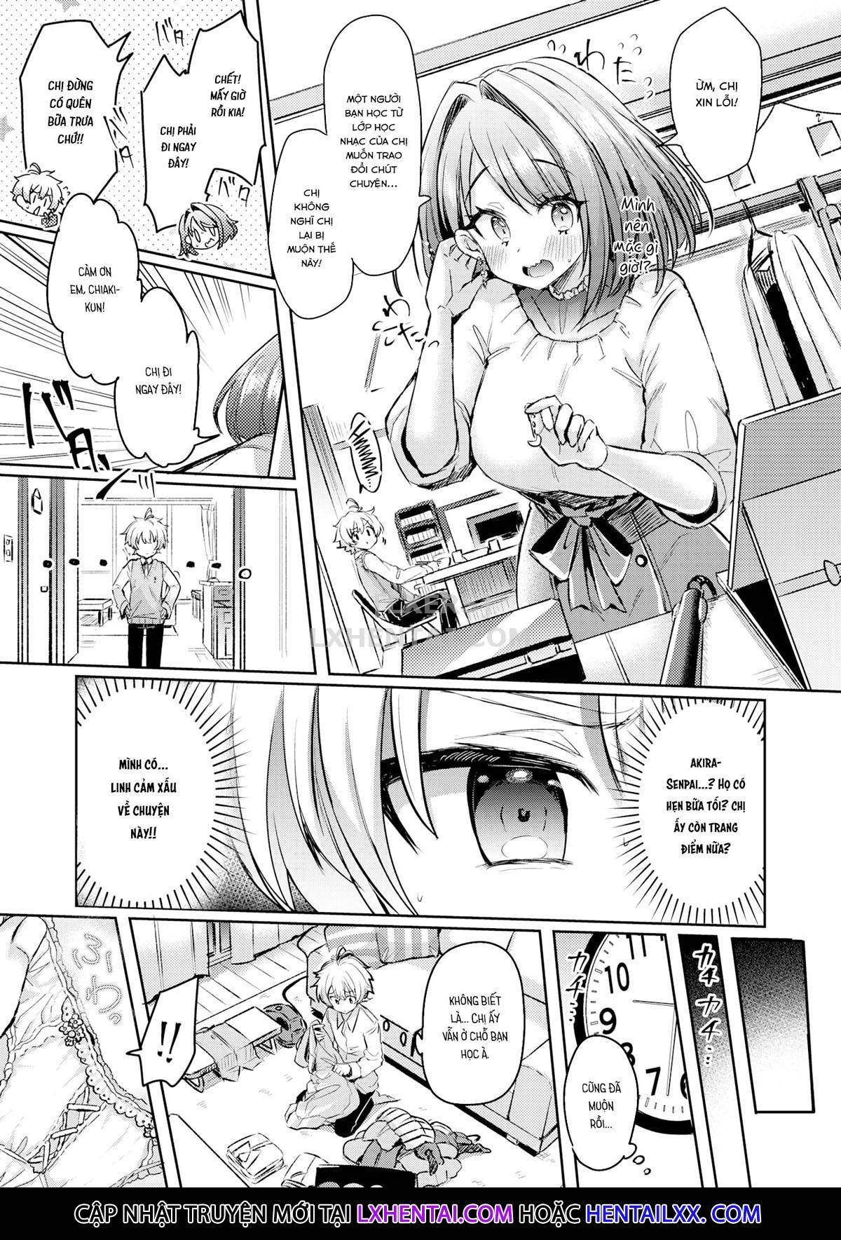 Đọc truyện hentai Mika-neechan & Chiaki-kun - Oneshot