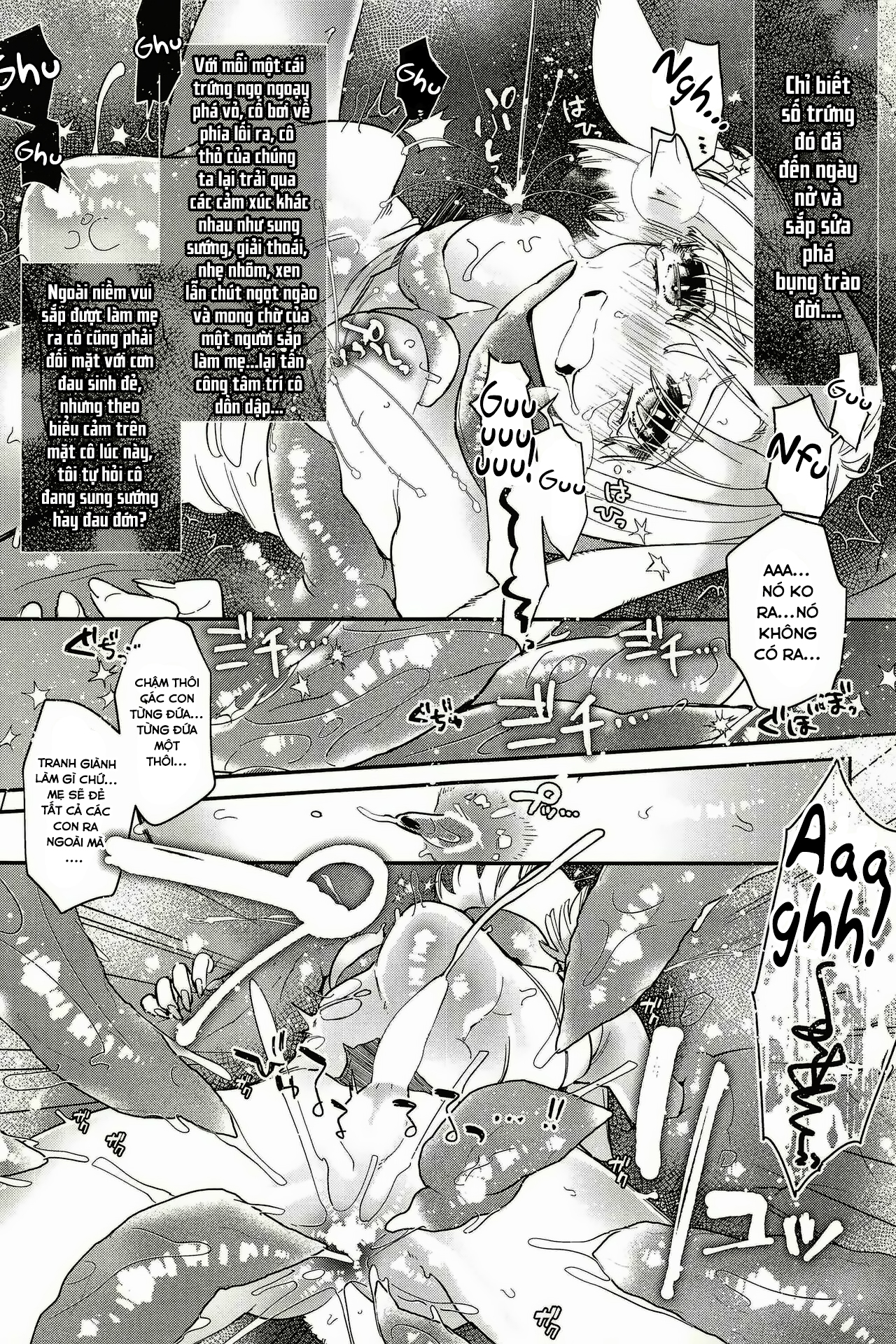 Đọc truyện hentai Kichiku Shokushu to Torotoro Usa-chan - Oneshot