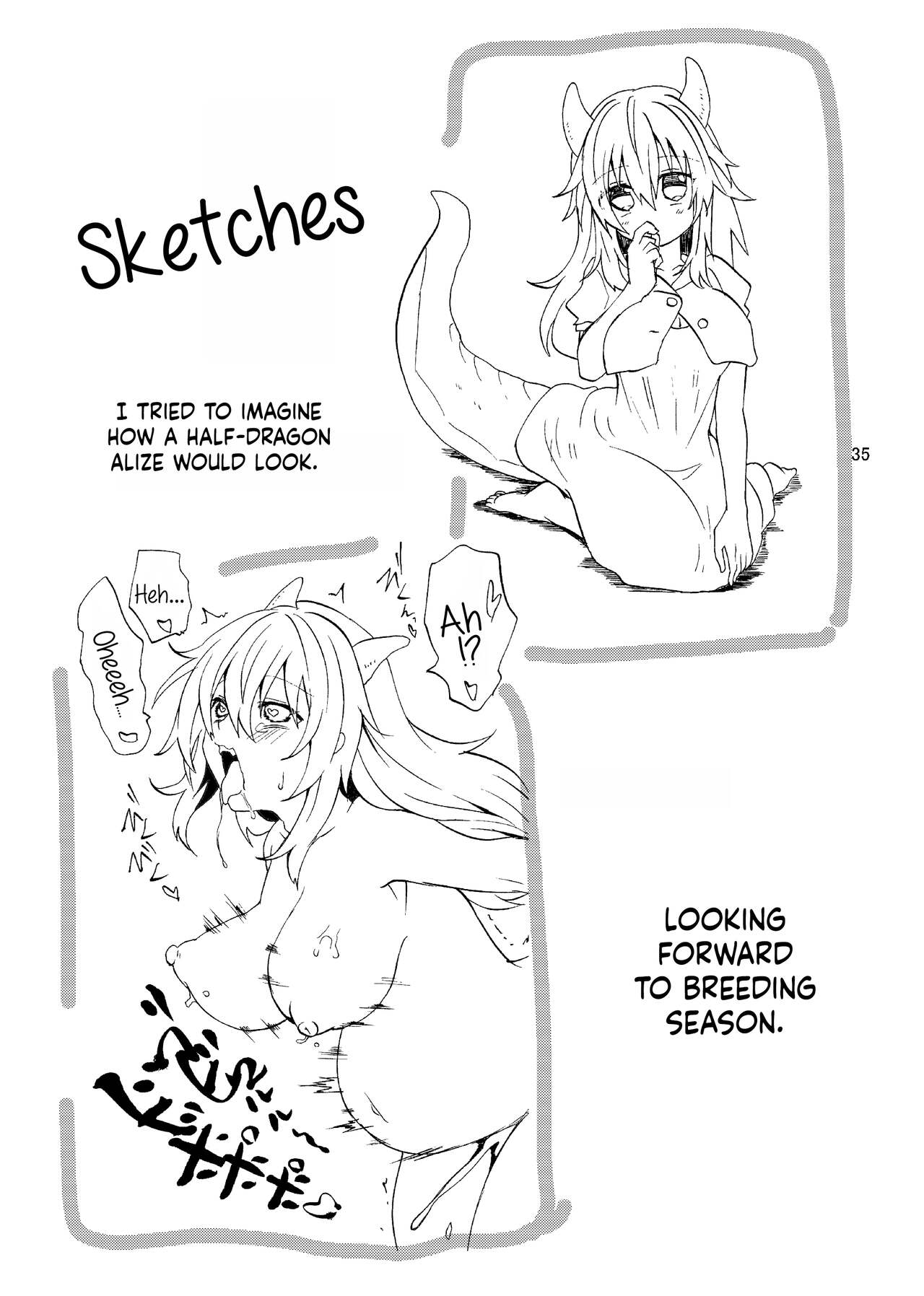 Đọc truyện hentai Ryuu x Musume ~Alize~ after - Phần 2