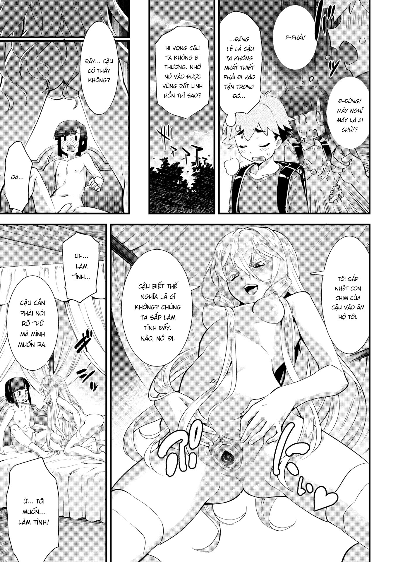 Đọc truyện hentai Lady of the forest Mansion - Oneshot không che