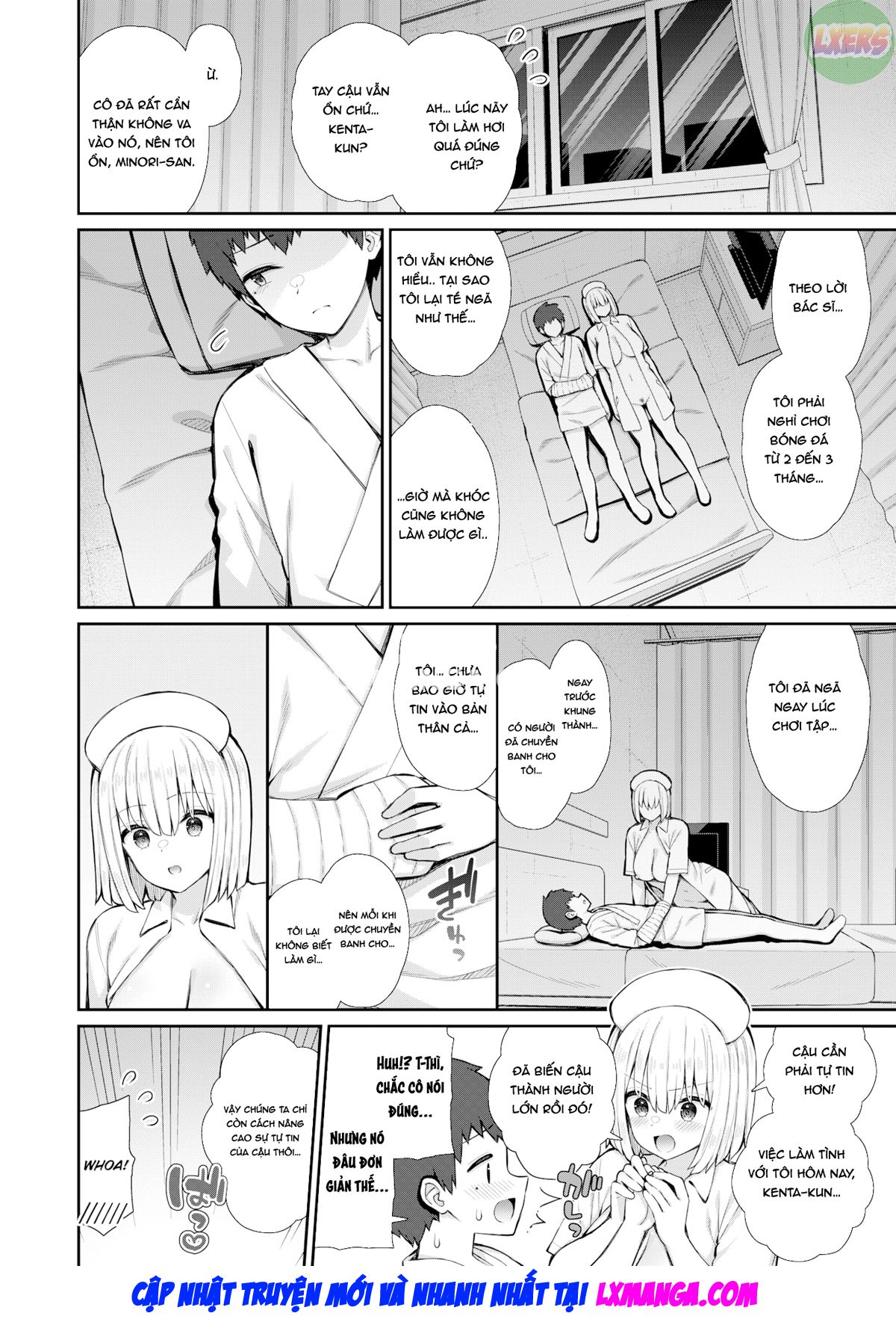 Đọc truyện hentai Trải nghiệm đầu tiên của một Y tá mới vào nghề (Trinh nữ) - Oneshot