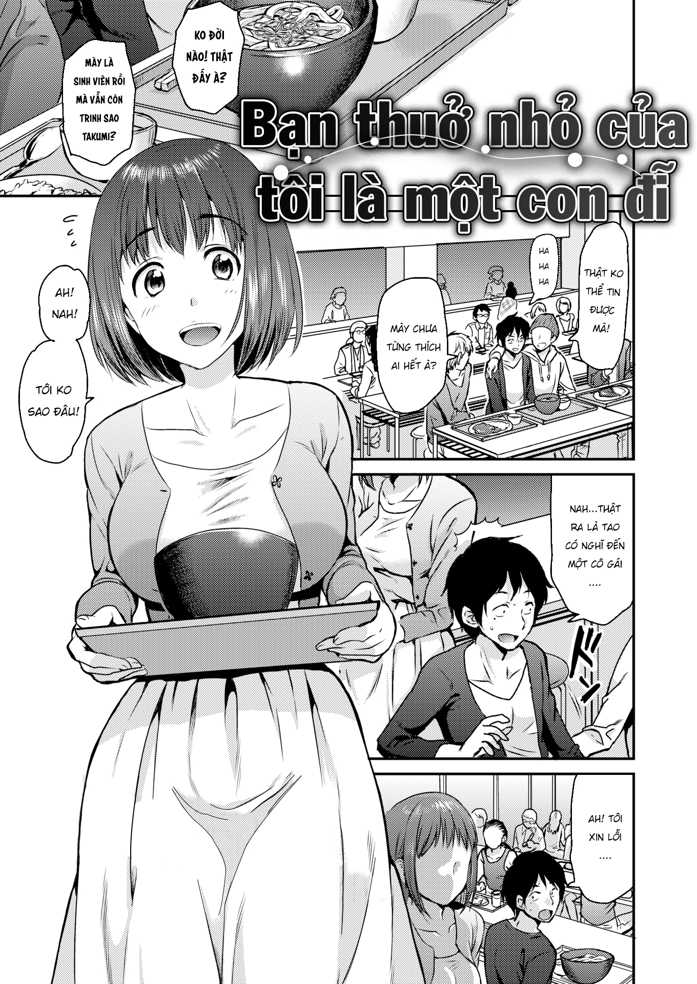 Đọc truyện hentai Bạn thuở nhỏ của tôi là một con đĩ - Oneshot