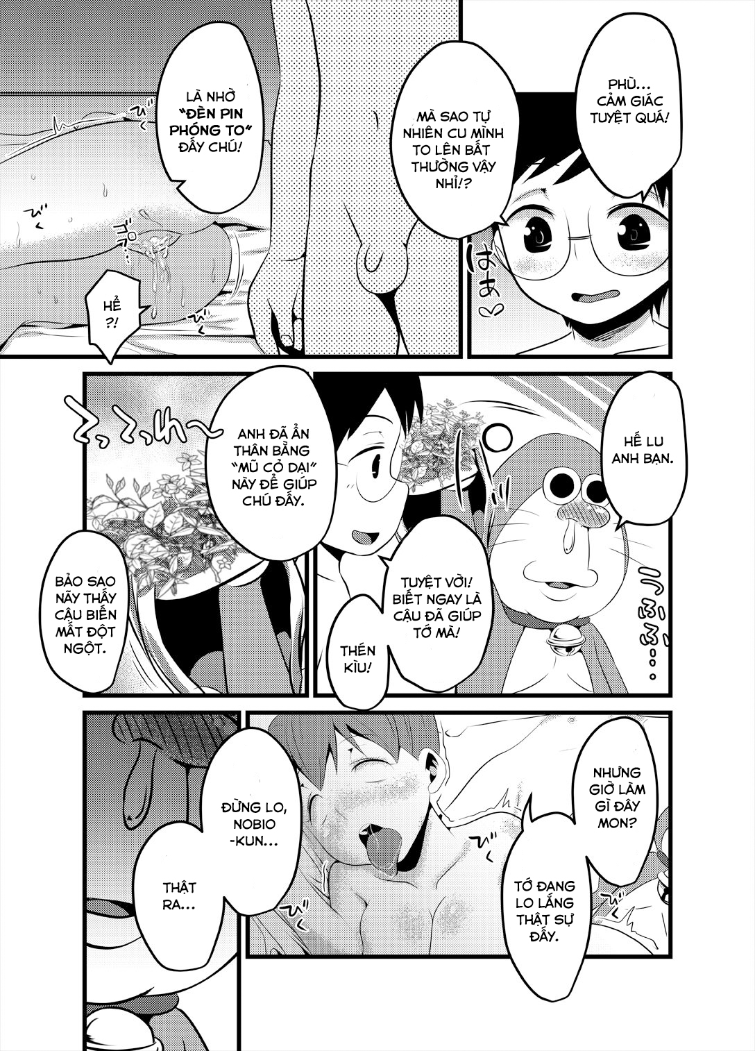 Đọc truyện hentai Gesuemon STAND-MY-D - Doraemon - Oneshot