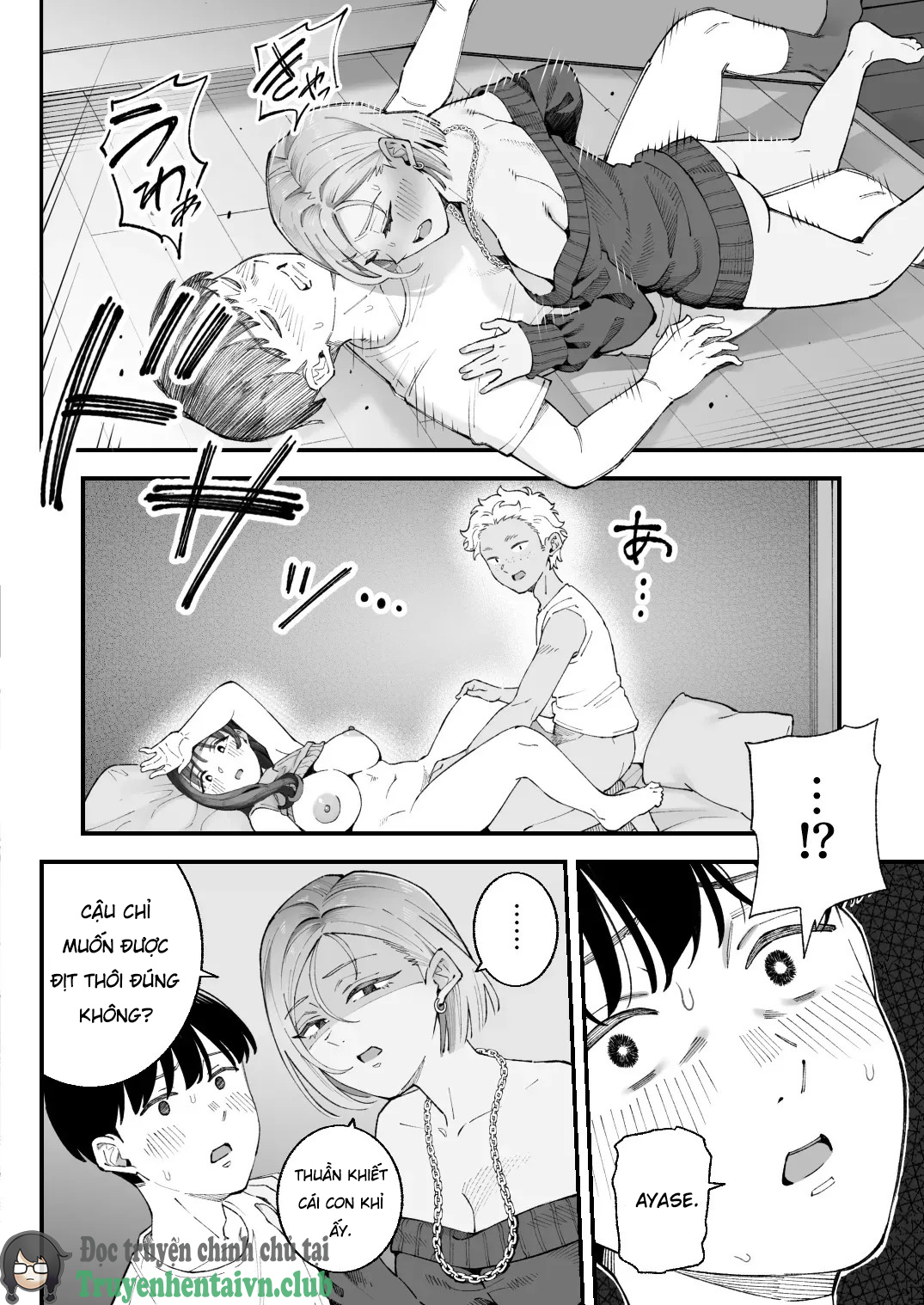 Đọc truyện hentai Boku to Aitsu to Ano Ko to KanojoMe, Him, the Girl and Her - Oneshot