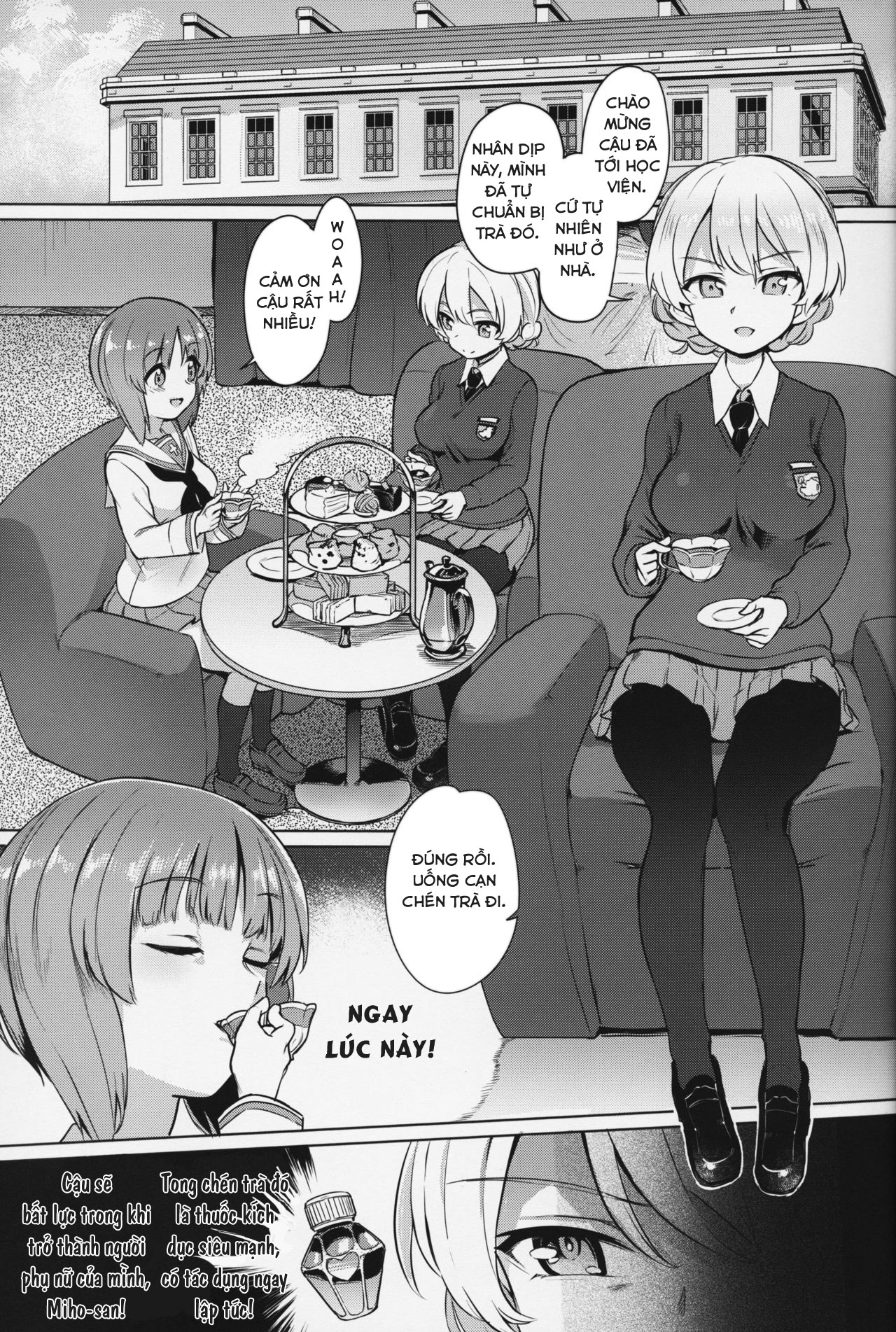 Đọc truyện hentai Chinpo Yakuza Miporin 4 Koucha Kairaku Choukyou Hen - Oneshot