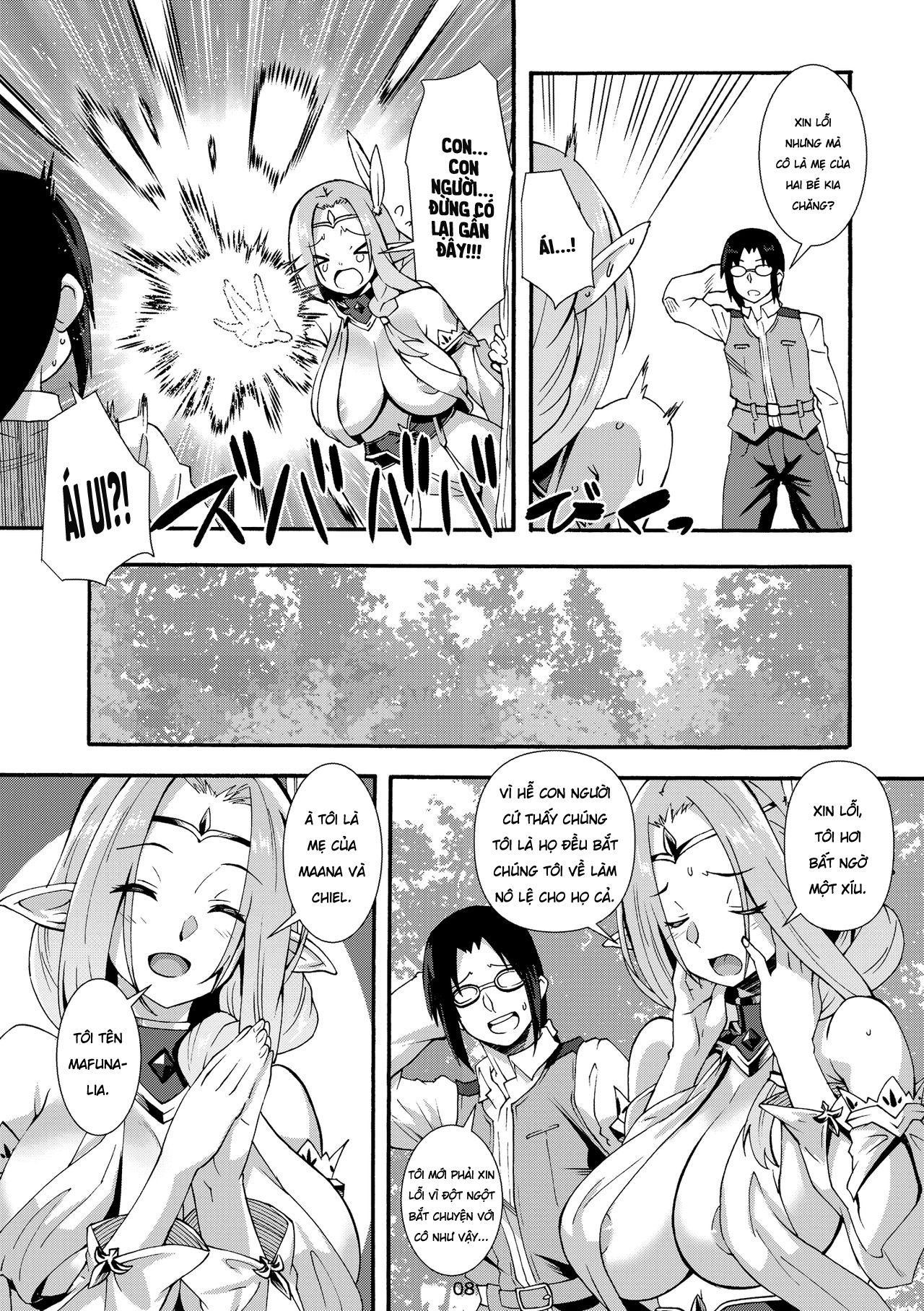 Đọc truyện hentai Sukebe Elf Tanbouki 3 - Oneshot