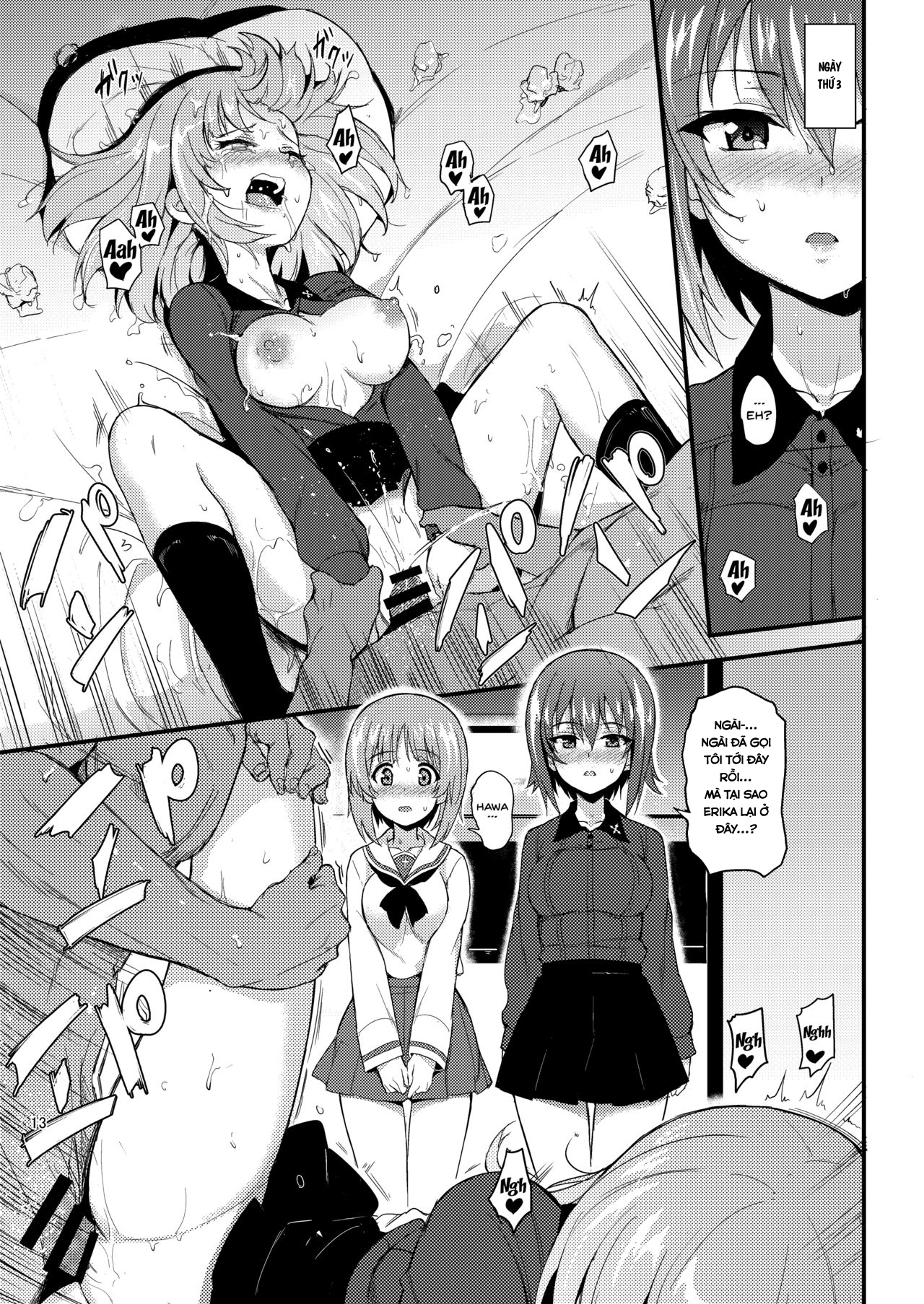 Đọc truyện hentai Nishizumi Shimai Ryoujoku 2 - Oneshot