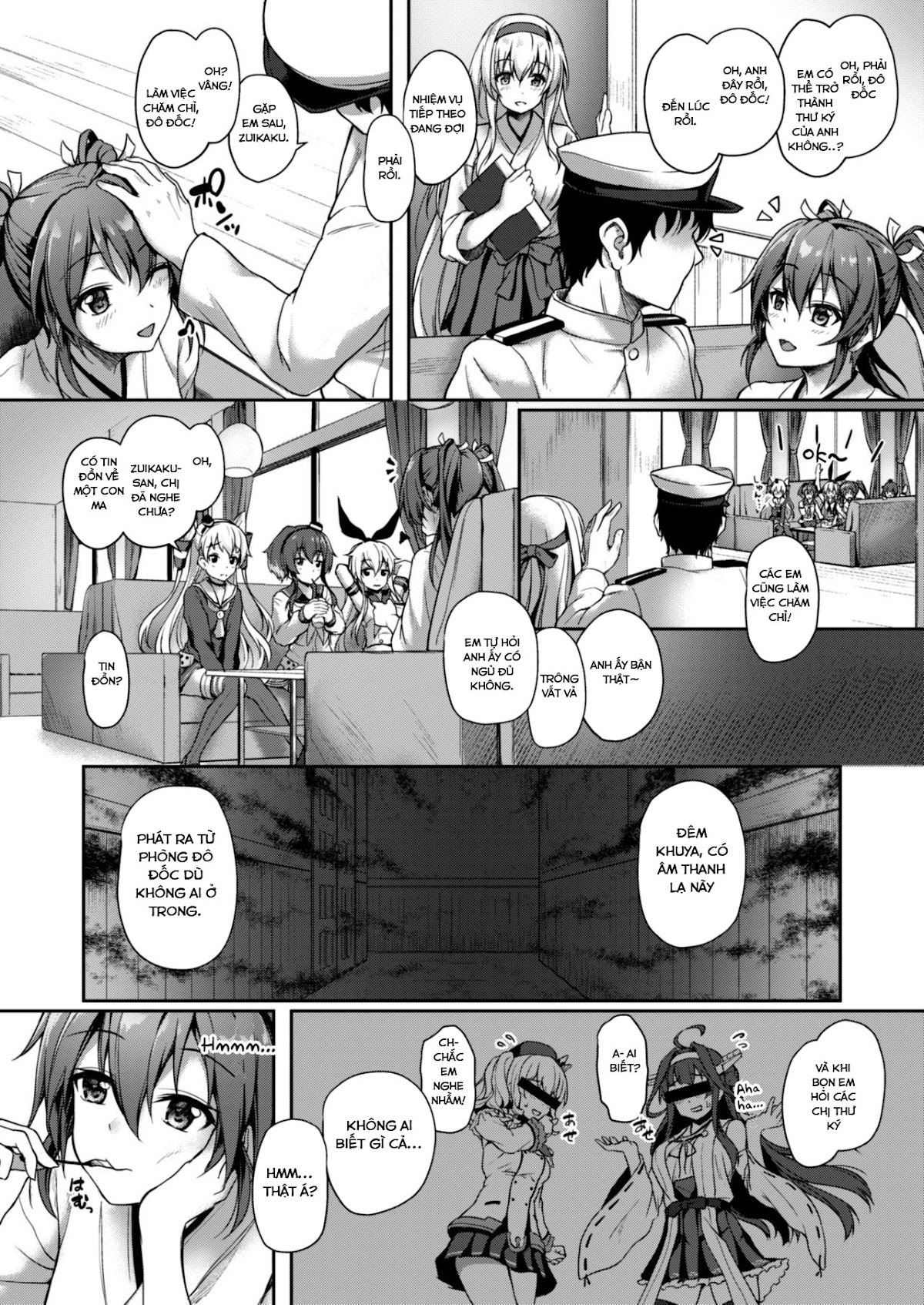 Đọc truyện hentai Anata wo Omou Yoru no Tsuru (Kantai Collection) - Oneshot