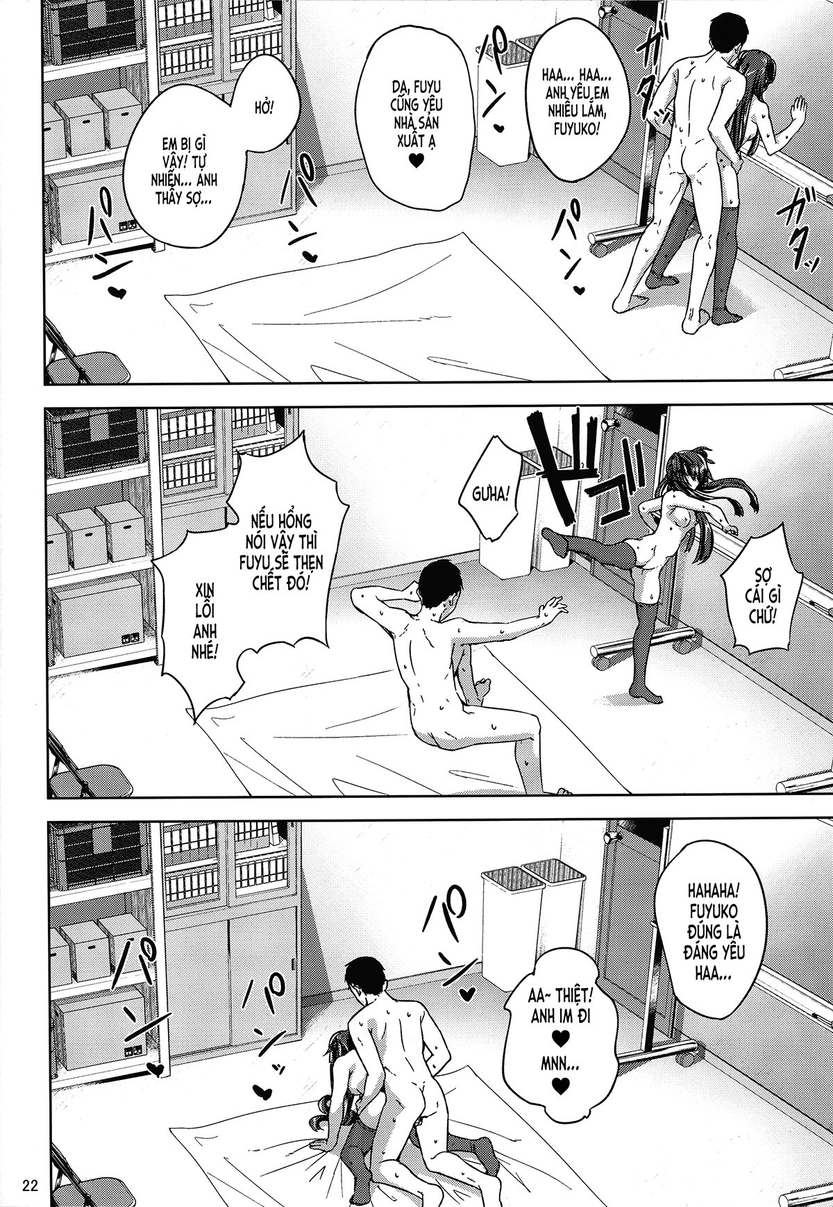 Đọc truyện hentai Tình yêu của Fuyu (THE iDOLM@STER: Shiny Colors) - Oneshot