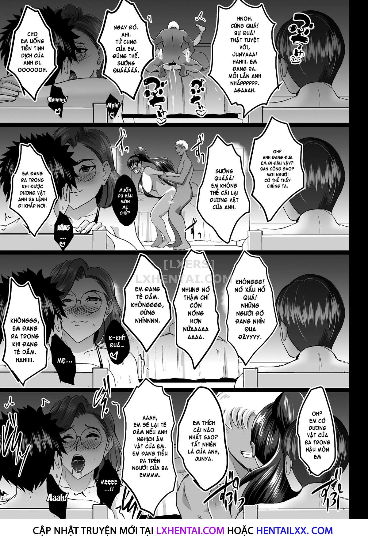 Đọc truyện hentai Choukyou Juseizumi Oyako Netorare Kiroku - Oneshot