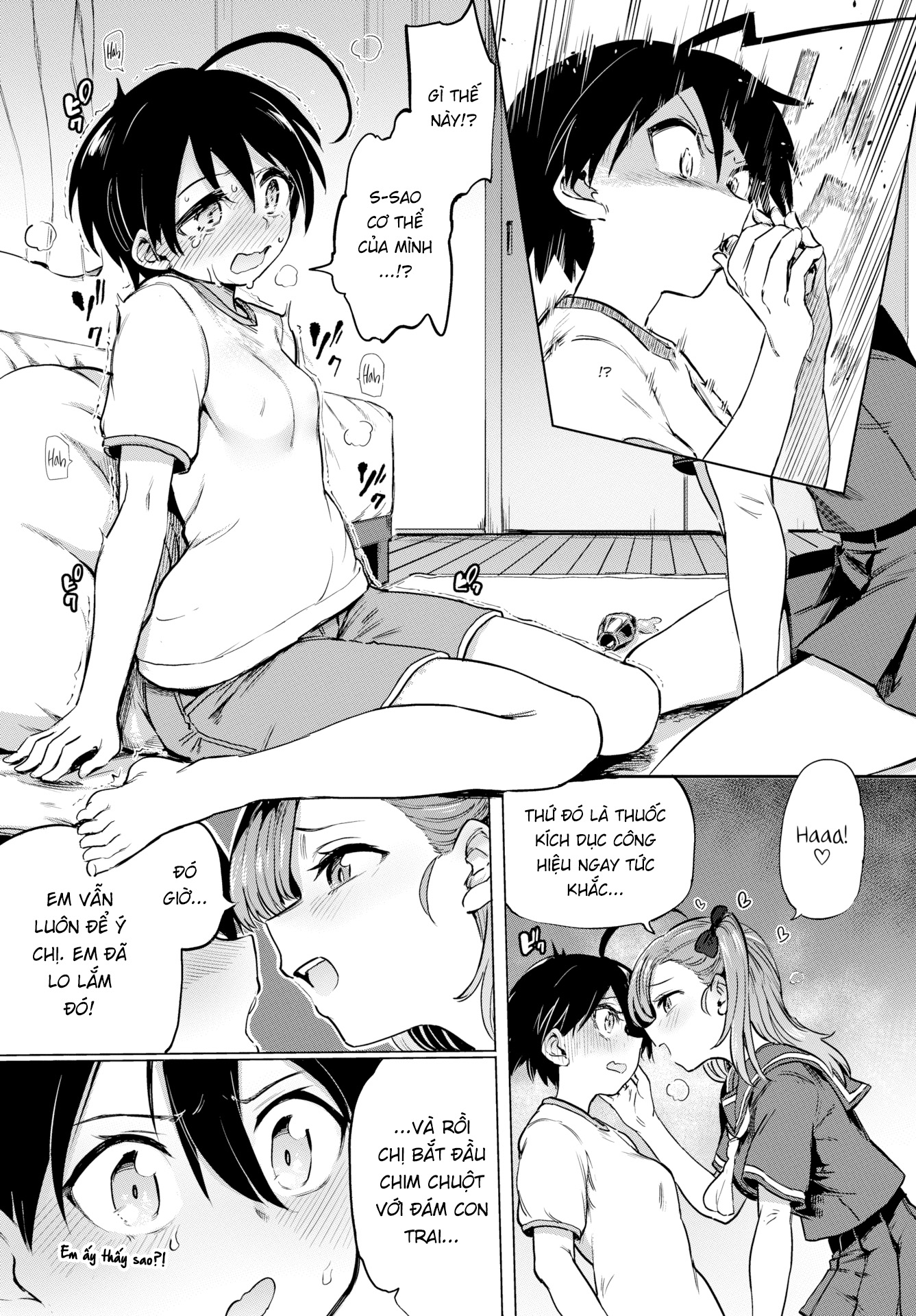Đọc truyện hentai Furuya-kun & Oguri-san - Chap 4