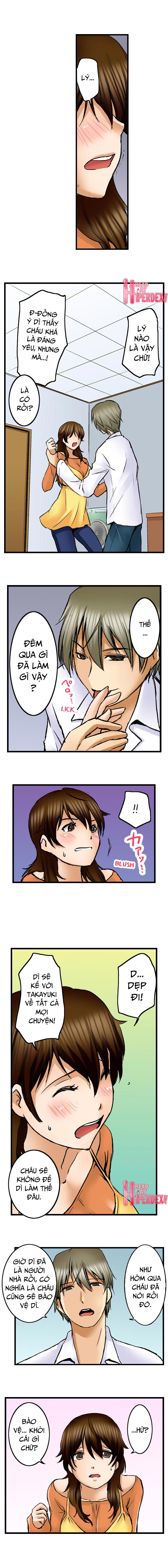 Đọc truyện hentai Turned On By My Nephew - Chap 3